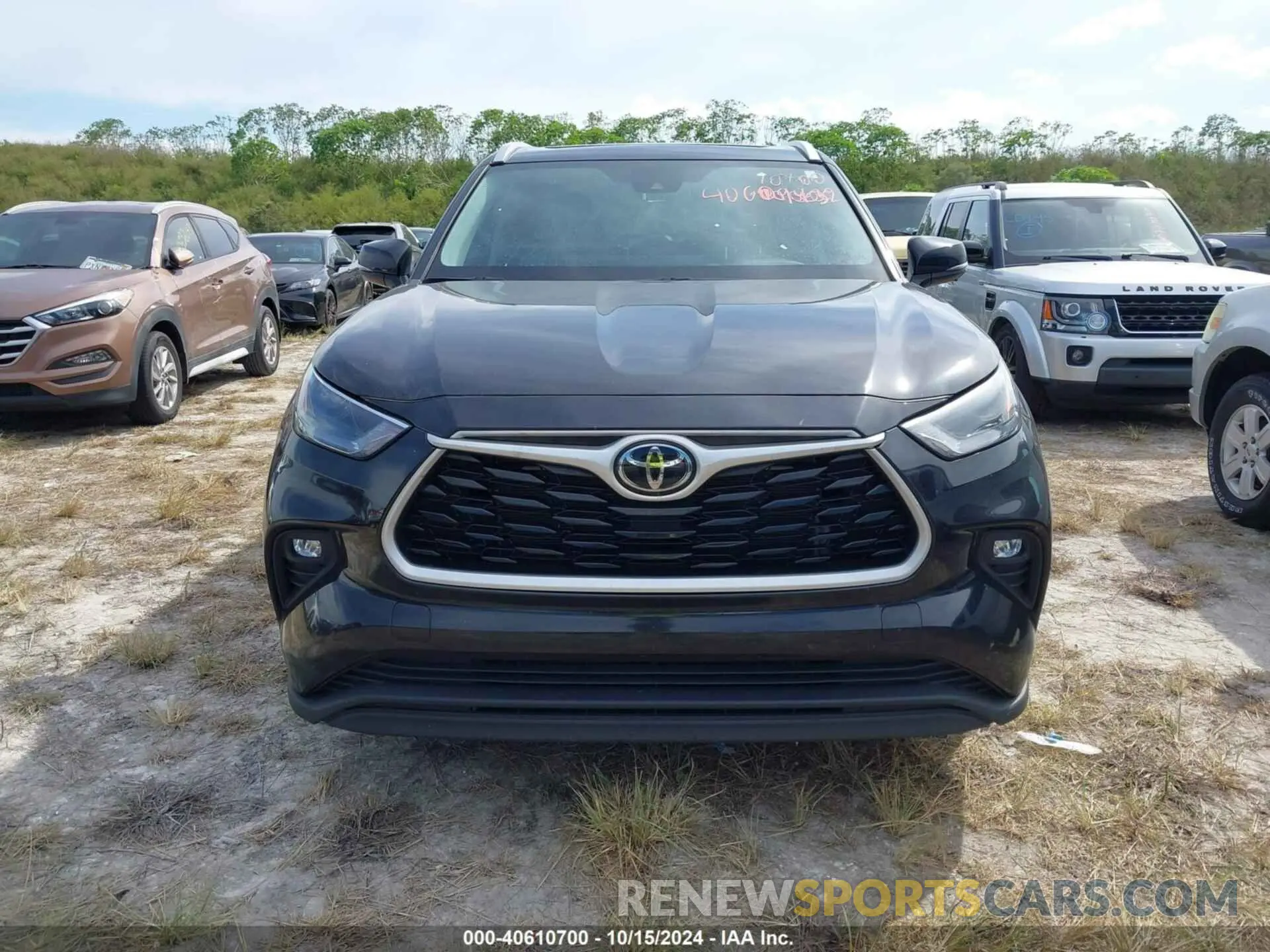 6 Photograph of a damaged car 5TDKDRAH3PS037119 TOYOTA HIGHLANDER 2023