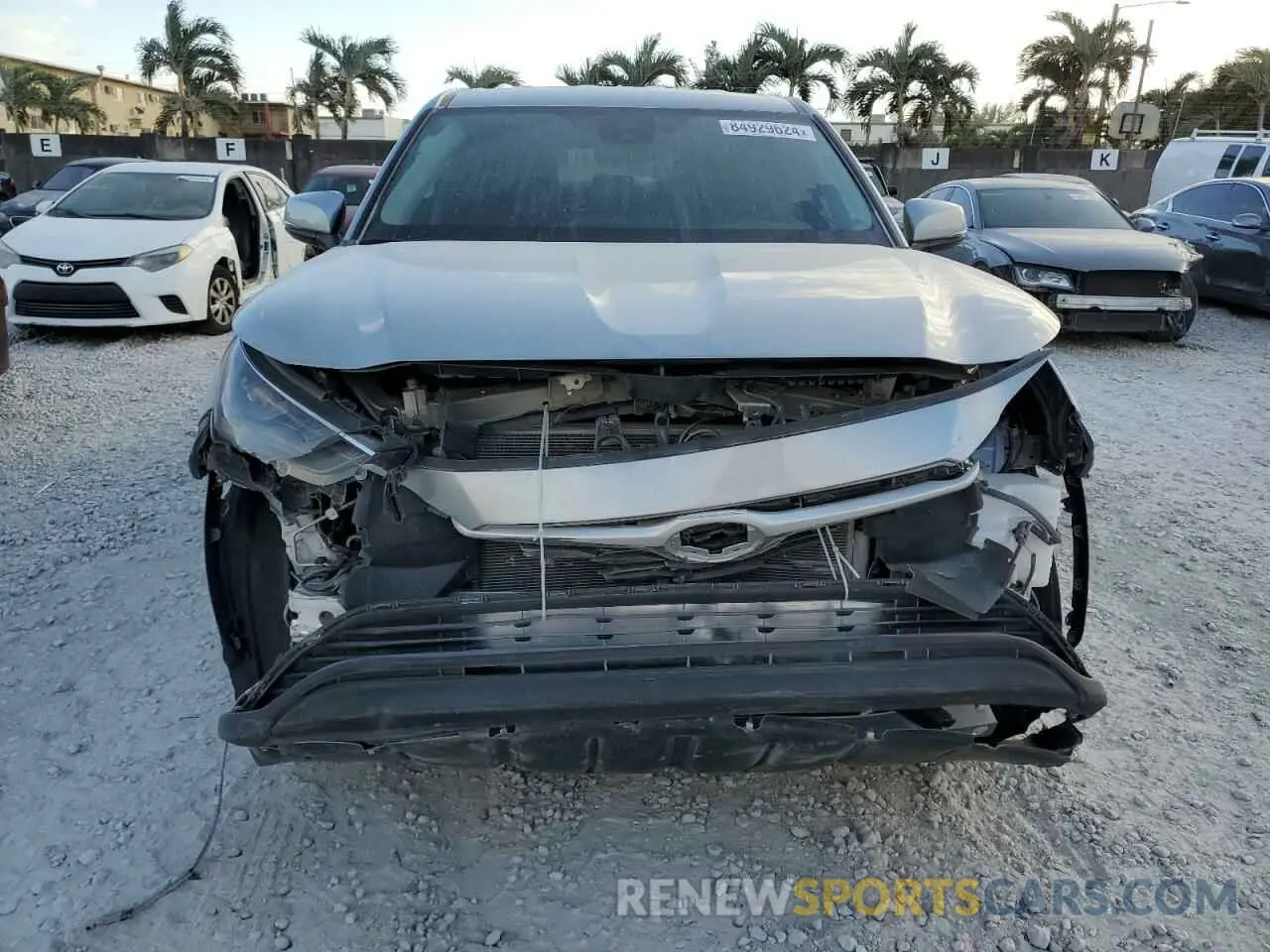 5 Photograph of a damaged car 5TDKDRAH3PS039131 TOYOTA HIGHLANDER 2023