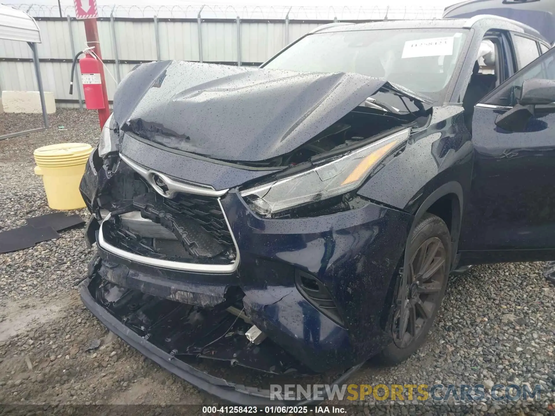 6 Фотография поврежденного автомобиля 5TDKDRAH3PS043096 TOYOTA HIGHLANDER 2023