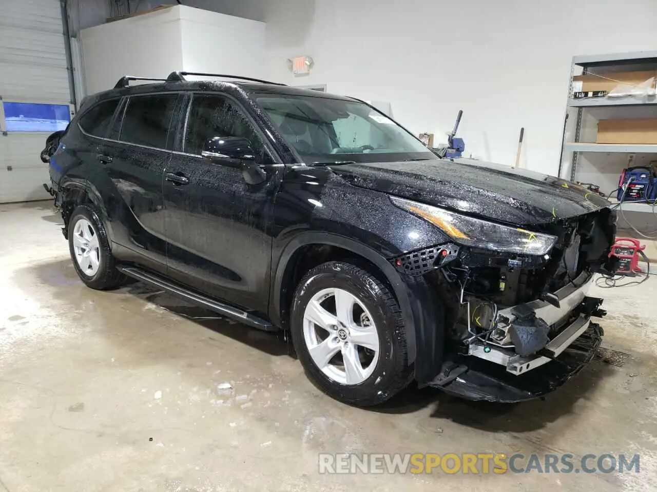 4 Фотография поврежденного автомобиля 5TDKDRAH3PS047133 TOYOTA HIGHLANDER 2023