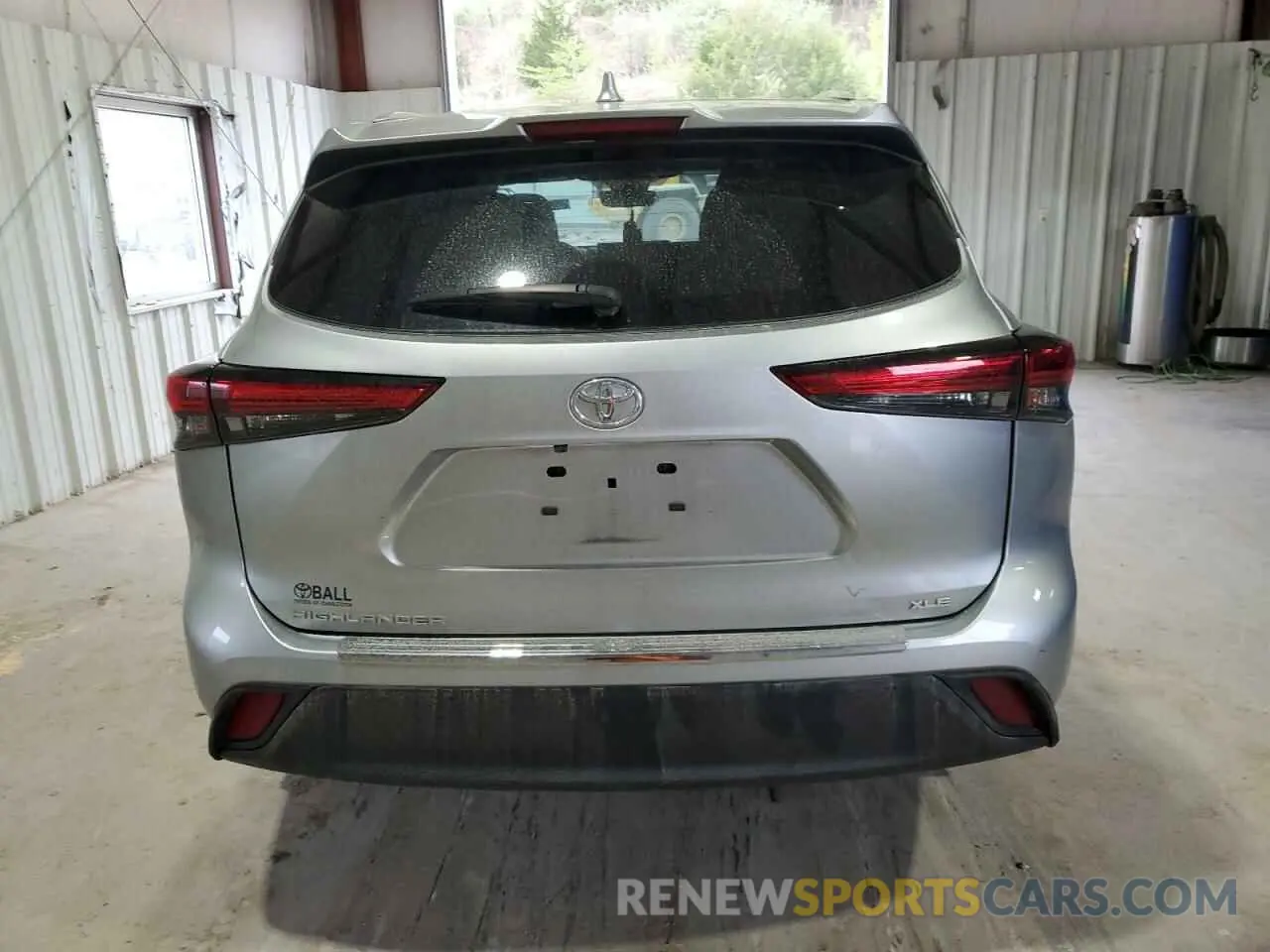 6 Photograph of a damaged car 5TDKDRAH3PS515569 TOYOTA HIGHLANDER 2023