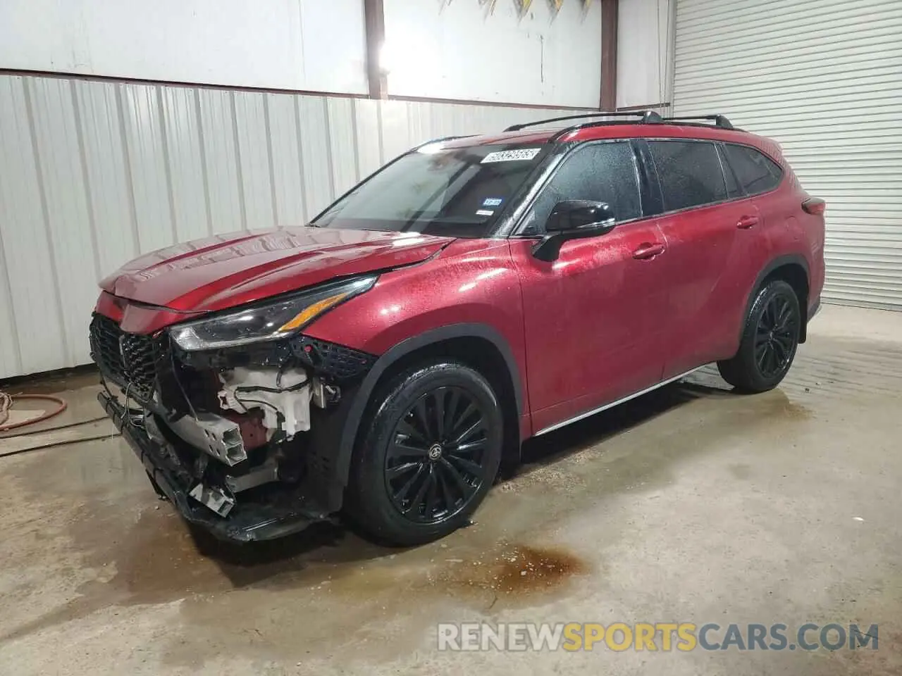 1 Фотография поврежденного автомобиля 5TDKDRAH3PS527298 TOYOTA HIGHLANDER 2023
