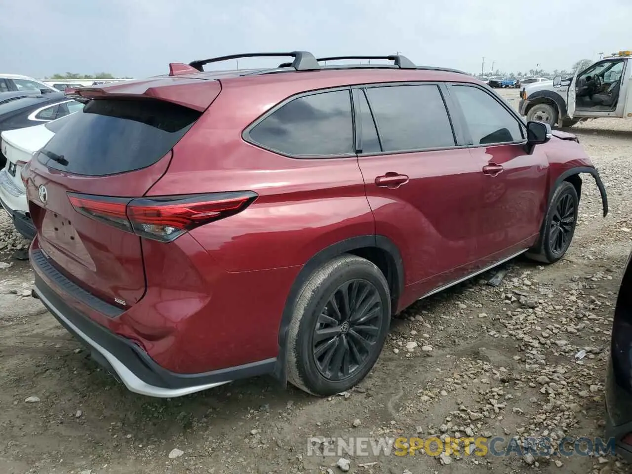 3 Фотография поврежденного автомобиля 5TDKDRAH3PS527298 TOYOTA HIGHLANDER 2023