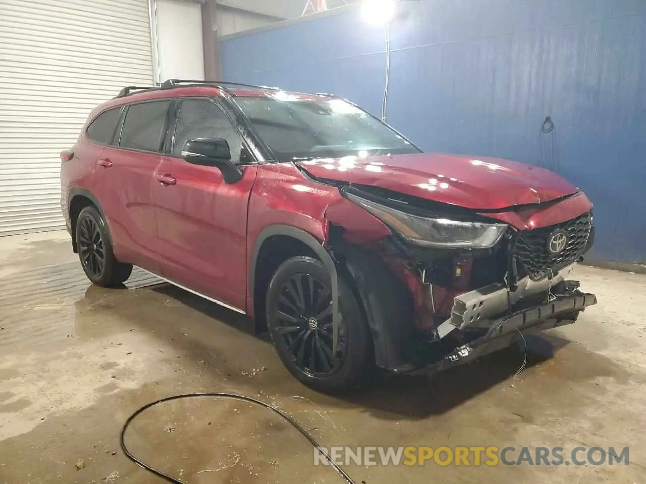 4 Фотография поврежденного автомобиля 5TDKDRAH3PS527298 TOYOTA HIGHLANDER 2023