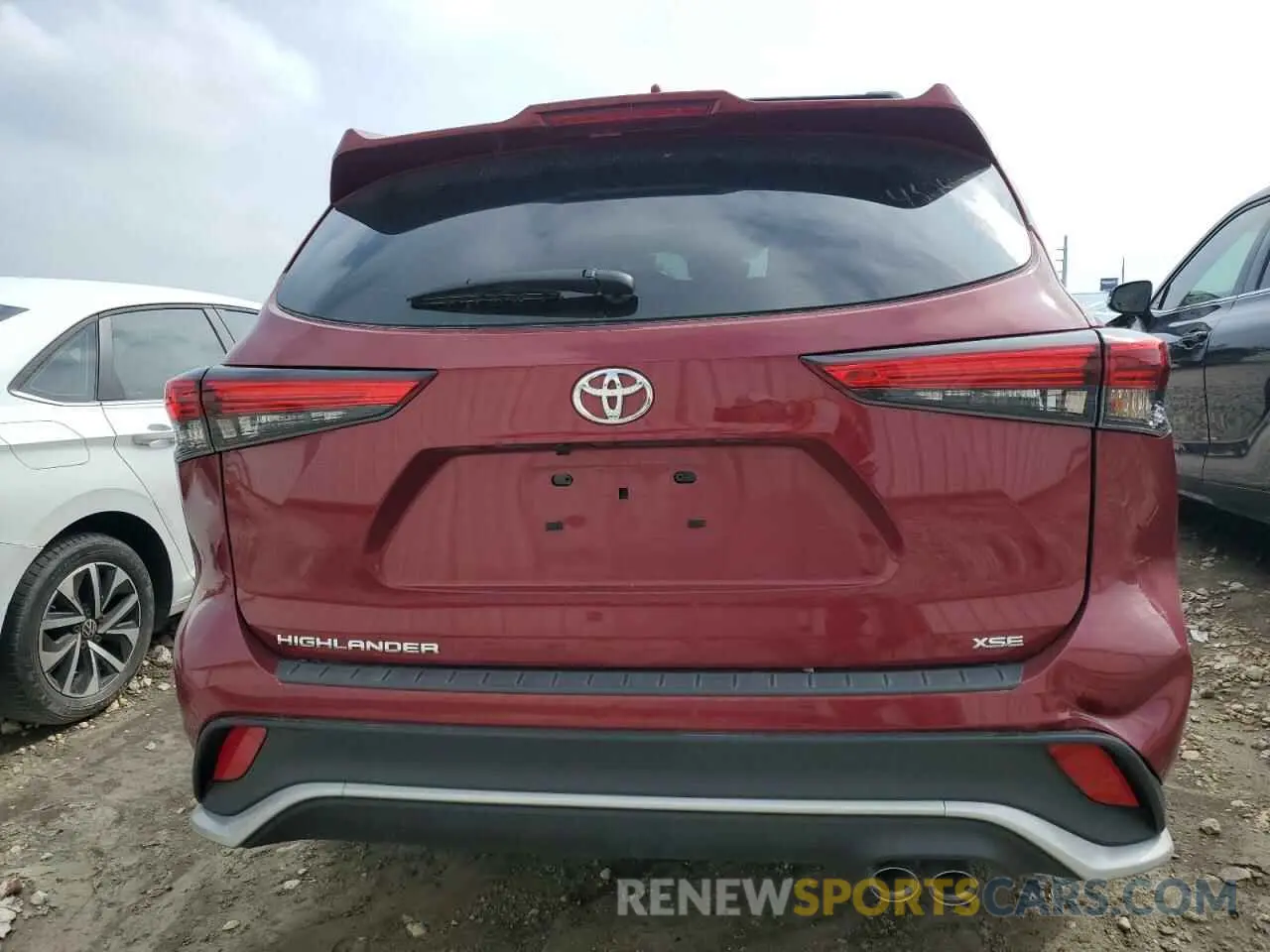 6 Фотография поврежденного автомобиля 5TDKDRAH3PS527298 TOYOTA HIGHLANDER 2023