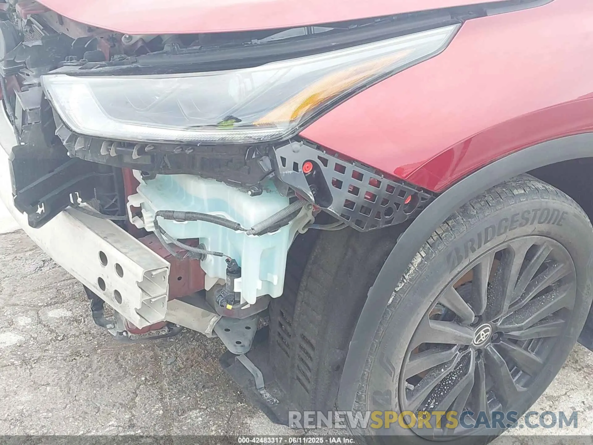 6 Photograph of a damaged car 5TDKDRAH4PS017137 TOYOTA HIGHLANDER 2023