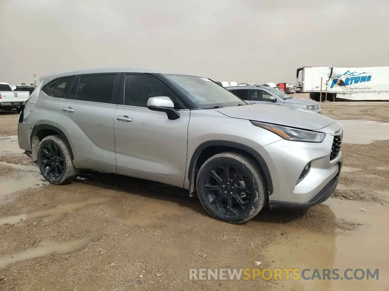 4 Фотография поврежденного автомобиля 5TDKDRAH4PS027540 TOYOTA HIGHLANDER 2023