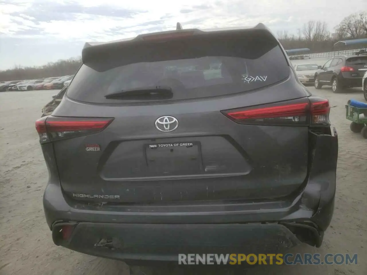 6 Фотография поврежденного автомобиля 5TDKDRAH4PS035086 TOYOTA HIGHLANDER 2023