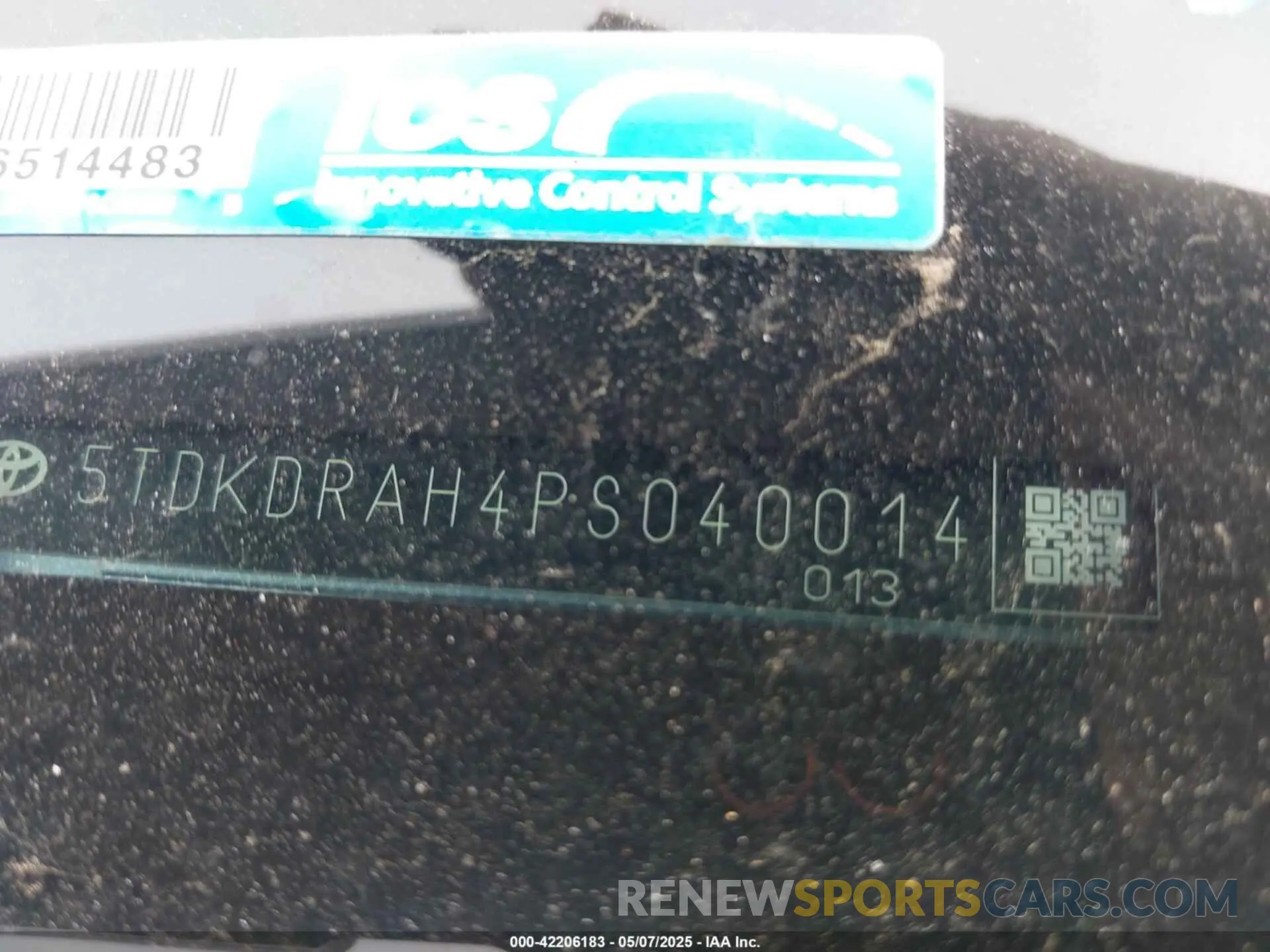 9 Photograph of a damaged car 5TDKDRAH4PS040014 TOYOTA HIGHLANDER 2023