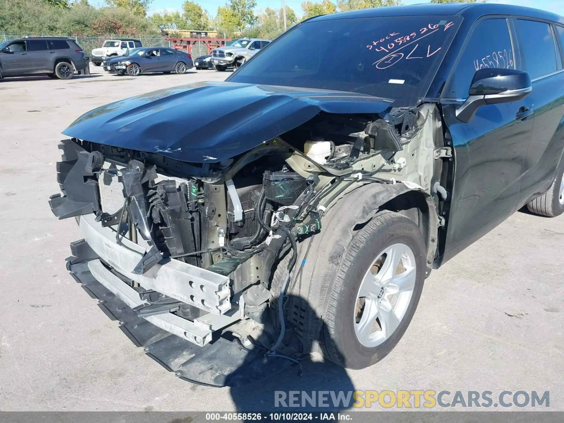 6 Photograph of a damaged car 5TDKDRAH4PS519212 TOYOTA HIGHLANDER 2023