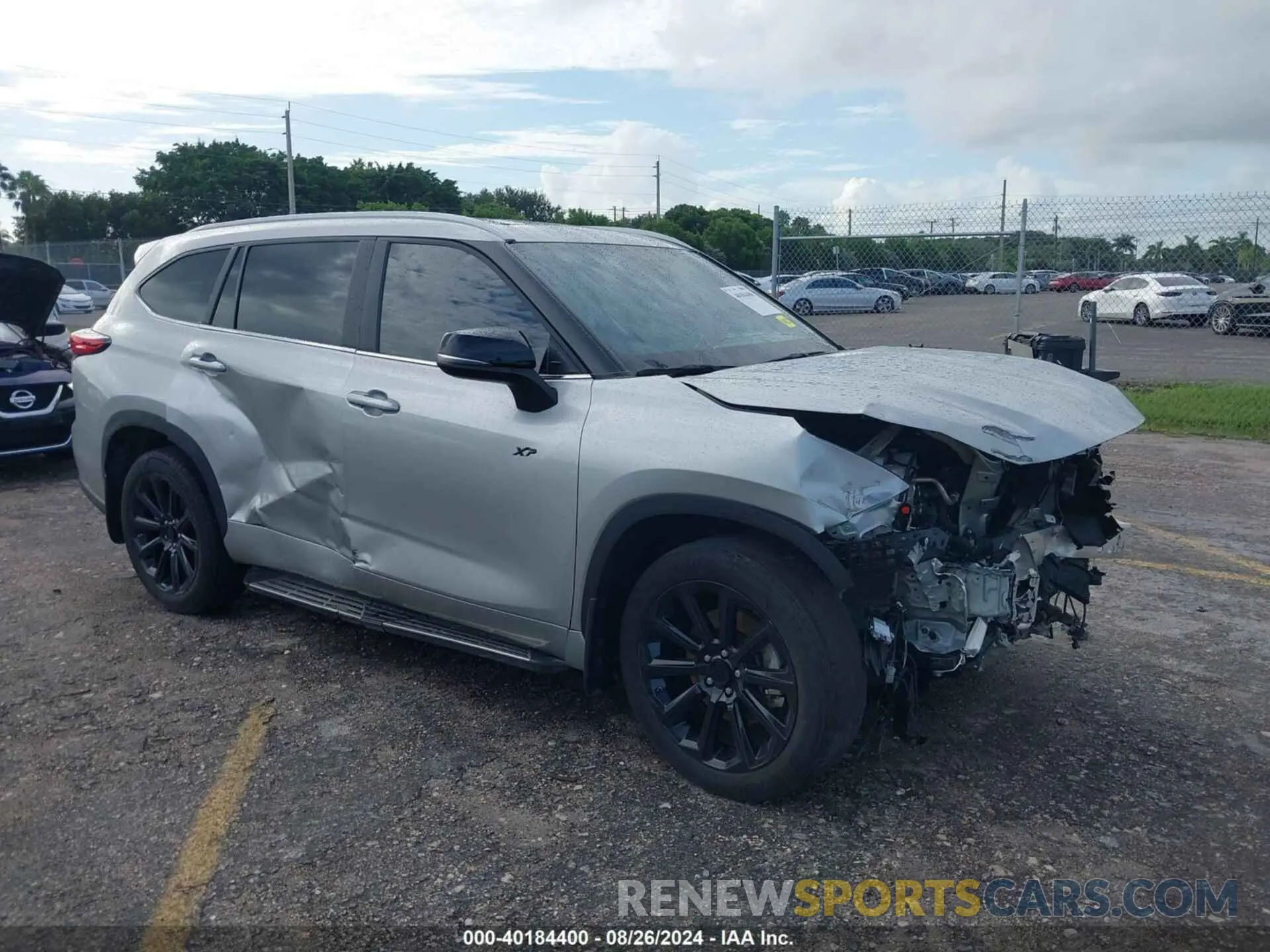 1 Фотография поврежденного автомобиля 5TDKDRAH4PS519453 TOYOTA HIGHLANDER 2023