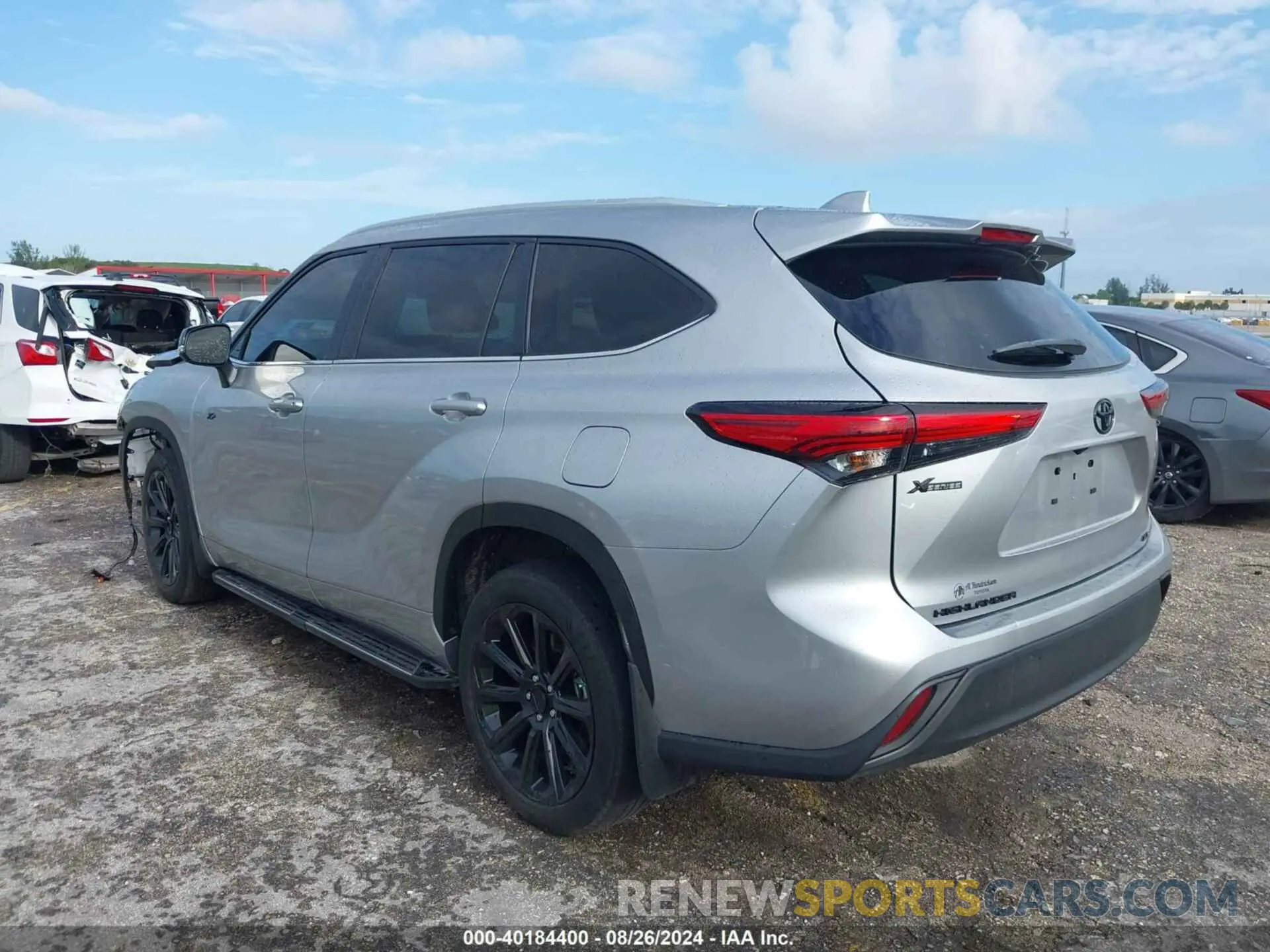 3 Фотография поврежденного автомобиля 5TDKDRAH4PS519453 TOYOTA HIGHLANDER 2023