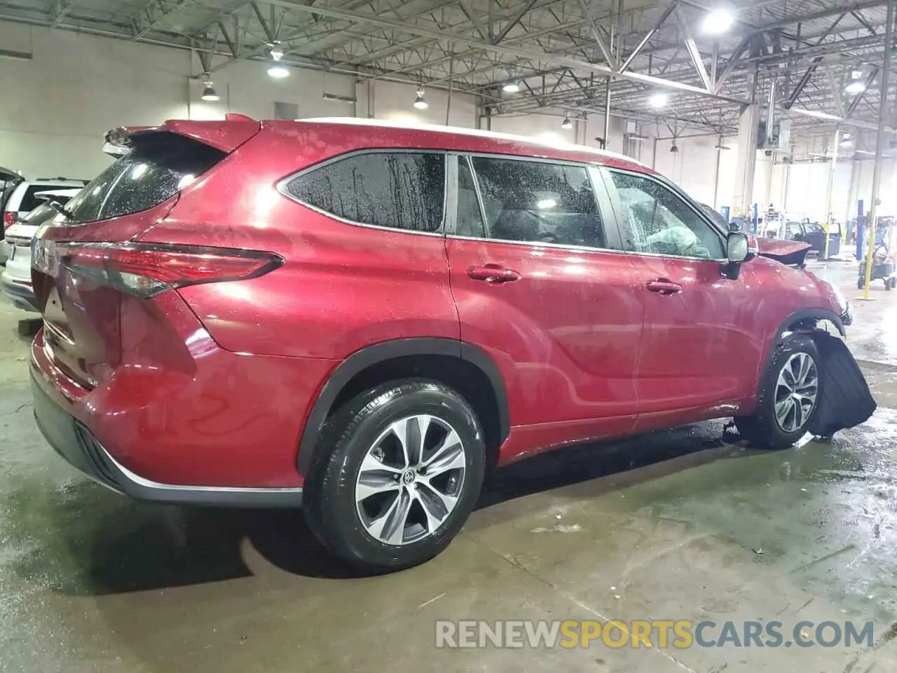 3 Фотография поврежденного автомобиля 5TDKDRAH5PS017261 TOYOTA HIGHLANDER 2023