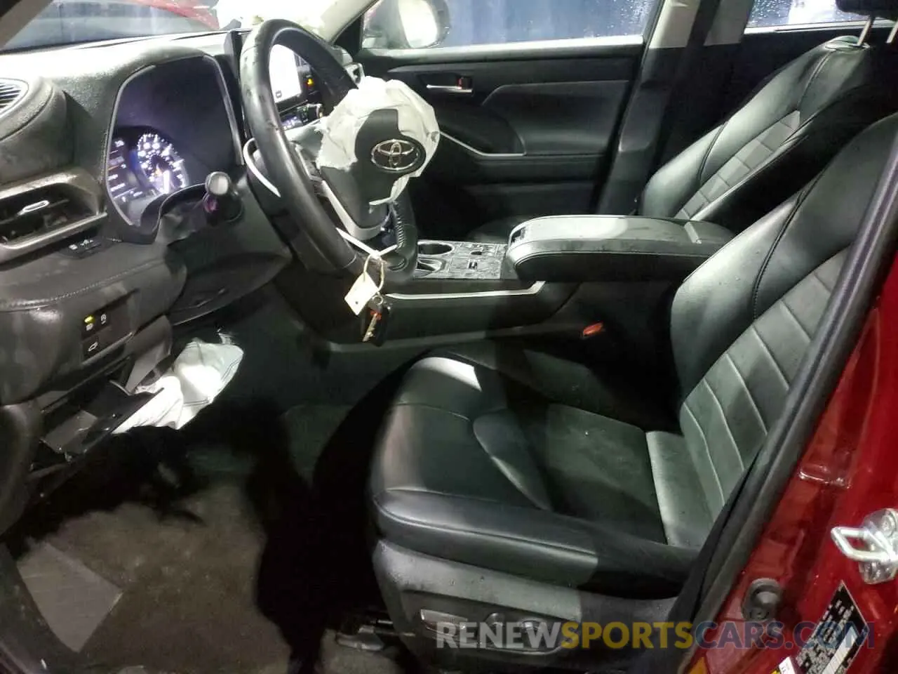 7 Фотография поврежденного автомобиля 5TDKDRAH5PS017261 TOYOTA HIGHLANDER 2023
