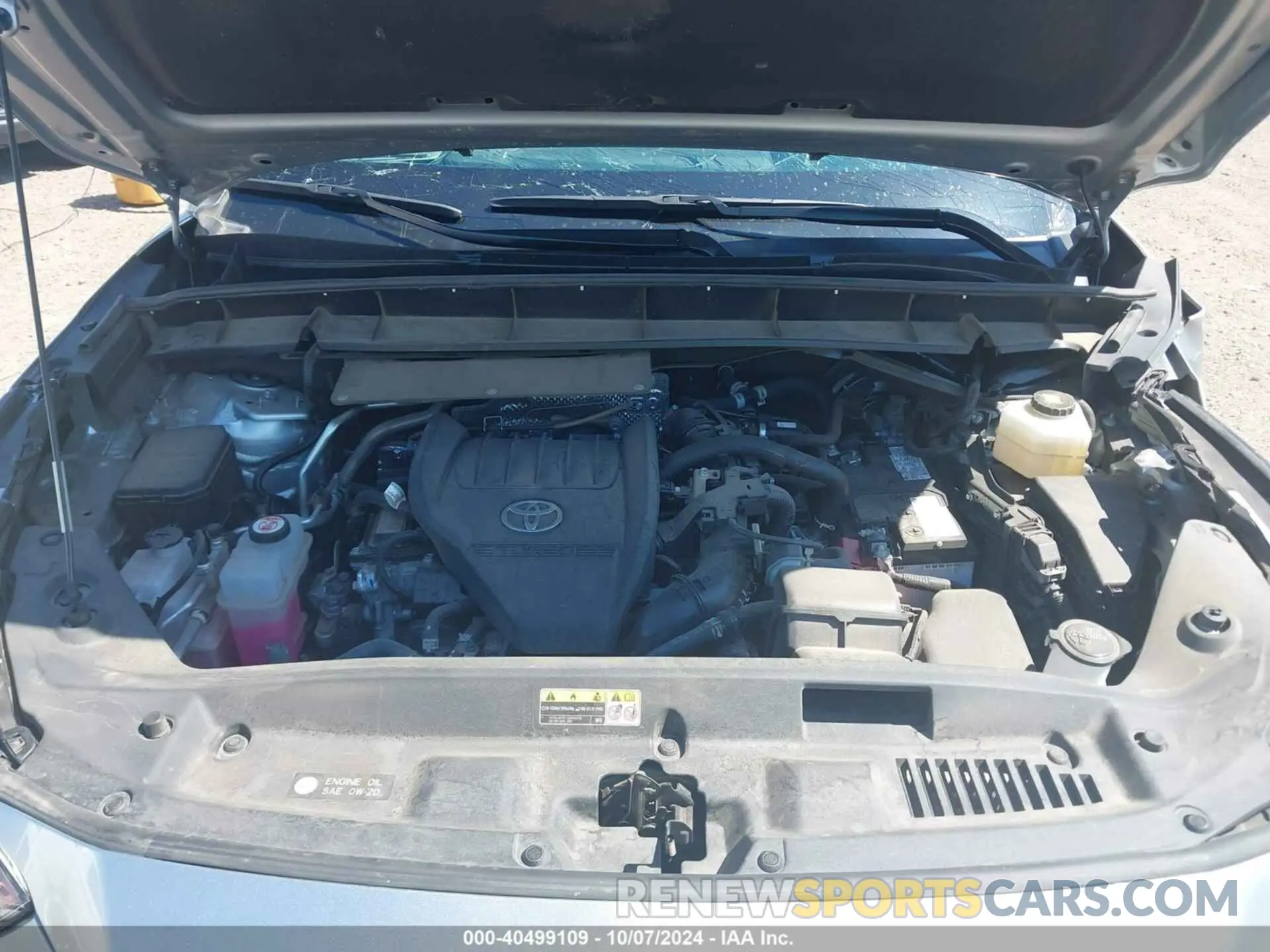 10 Фотография поврежденного автомобиля 5TDKDRAH5PS025750 TOYOTA HIGHLANDER 2023