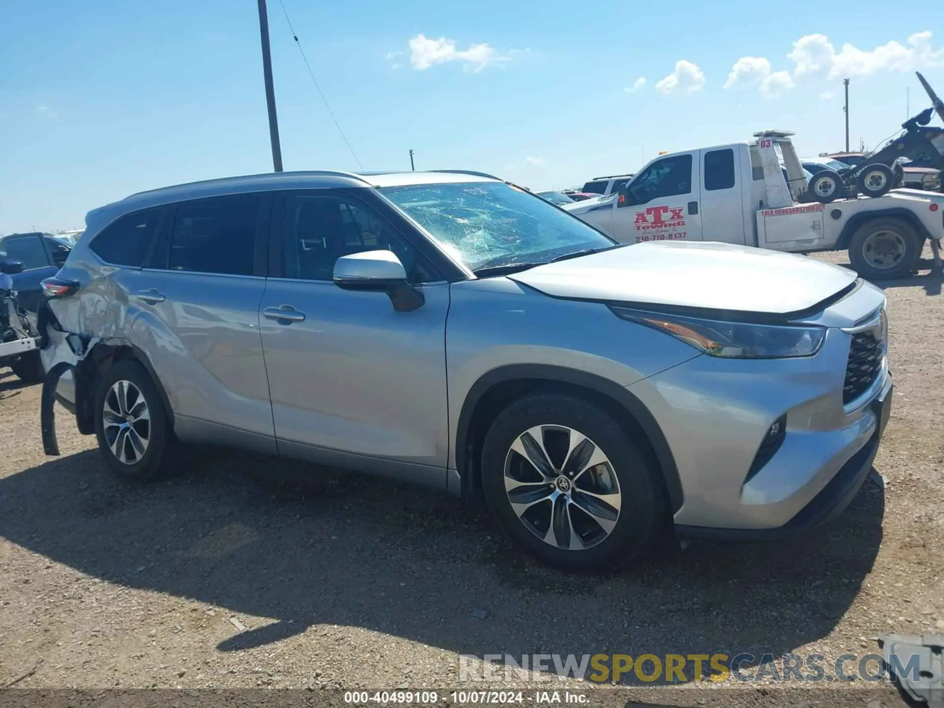 13 Фотография поврежденного автомобиля 5TDKDRAH5PS025750 TOYOTA HIGHLANDER 2023