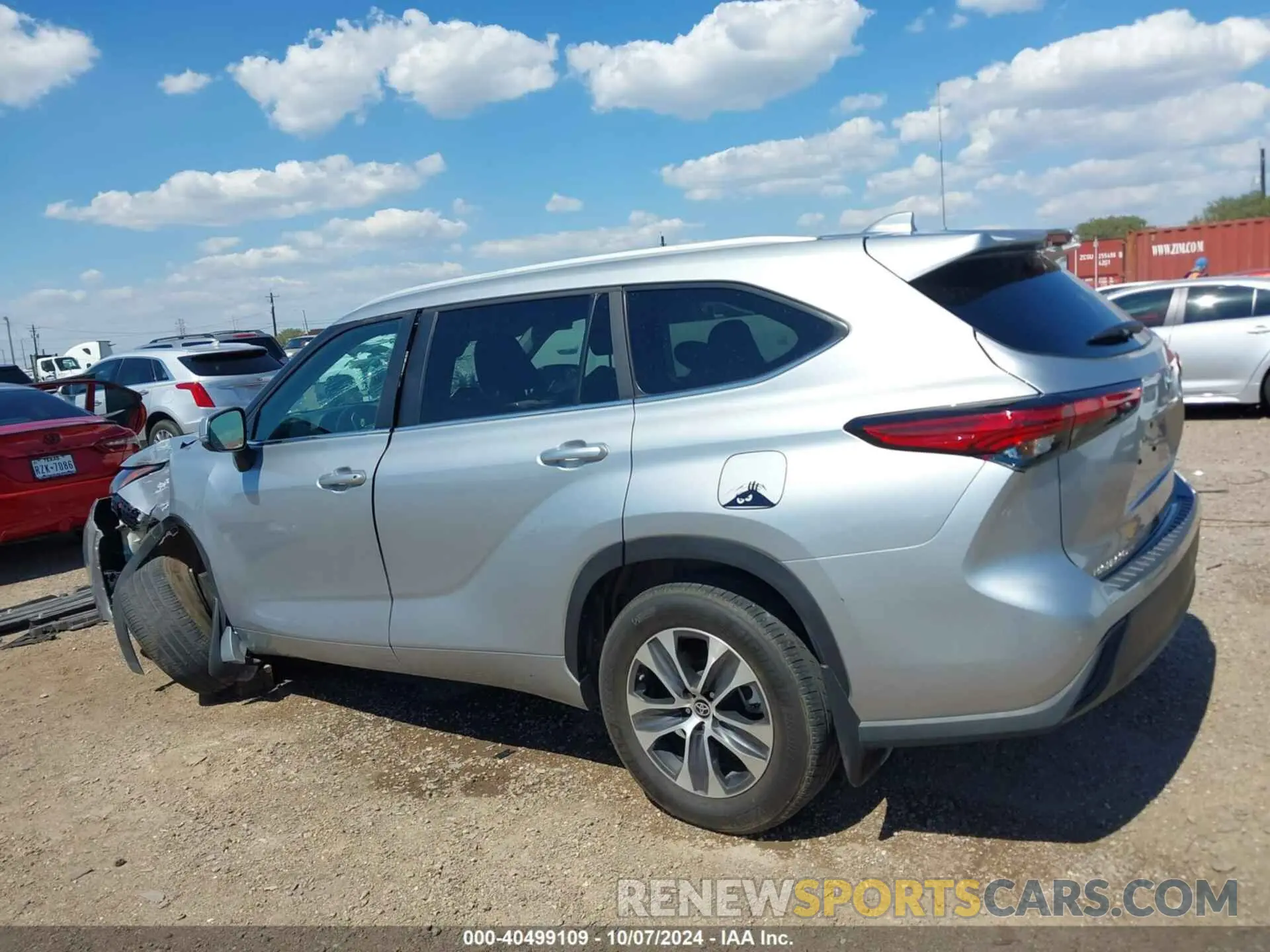 14 Фотография поврежденного автомобиля 5TDKDRAH5PS025750 TOYOTA HIGHLANDER 2023