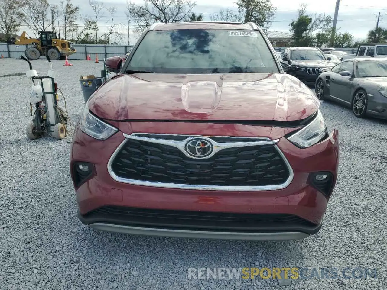 5 Photograph of a damaged car 5TDKDRAH5PS038630 TOYOTA HIGHLANDER 2023