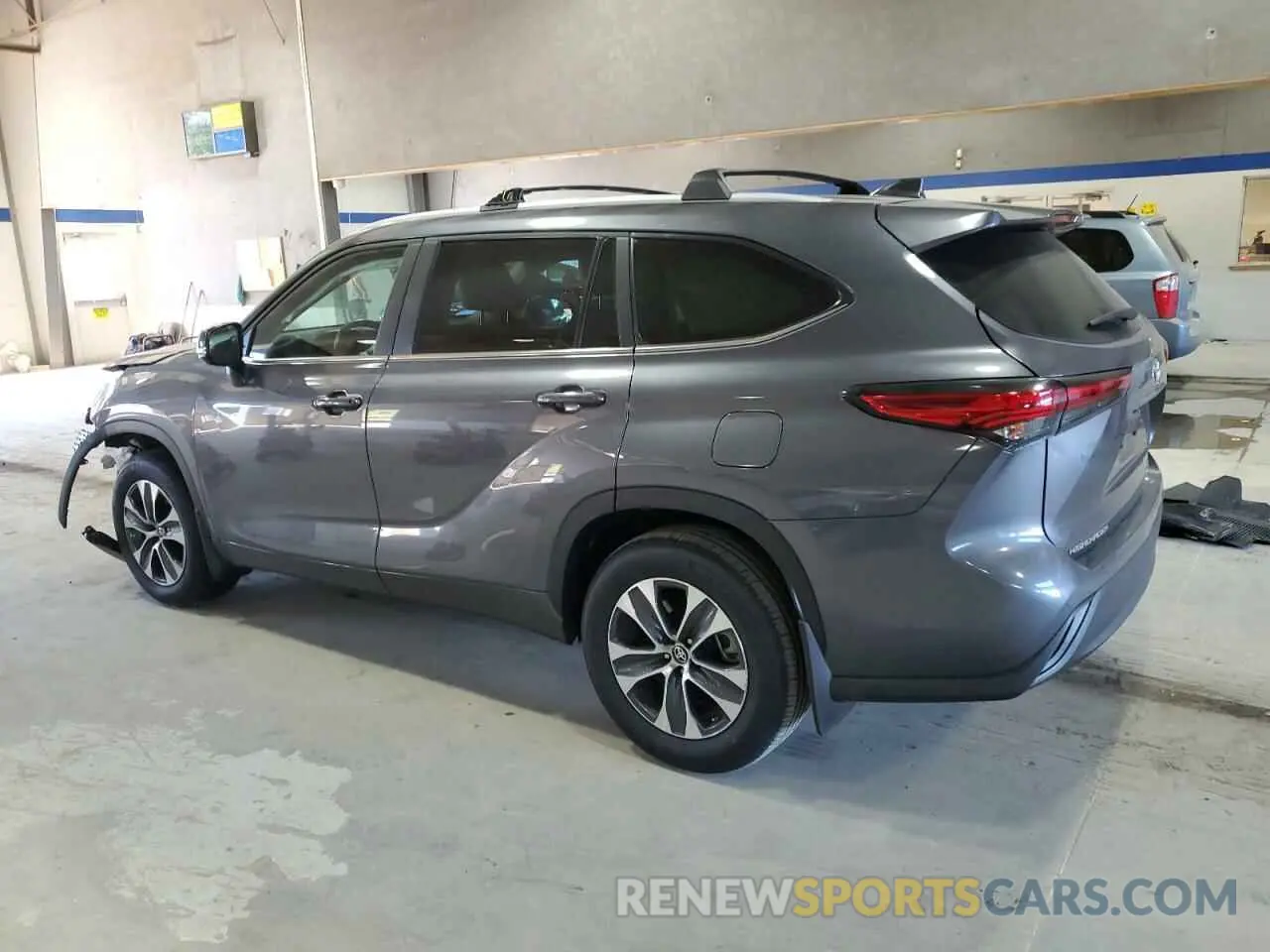 2 Фотография поврежденного автомобиля 5TDKDRAH5PS048073 TOYOTA HIGHLANDER 2023