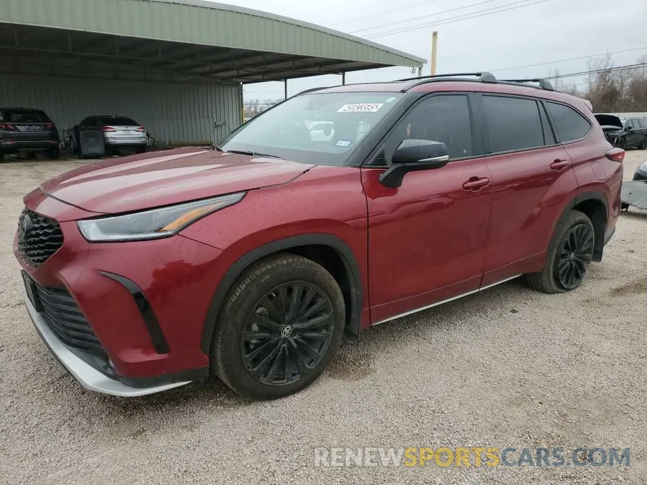 1 Фотография поврежденного автомобиля 5TDKDRAH5PS513810 TOYOTA HIGHLANDER 2023
