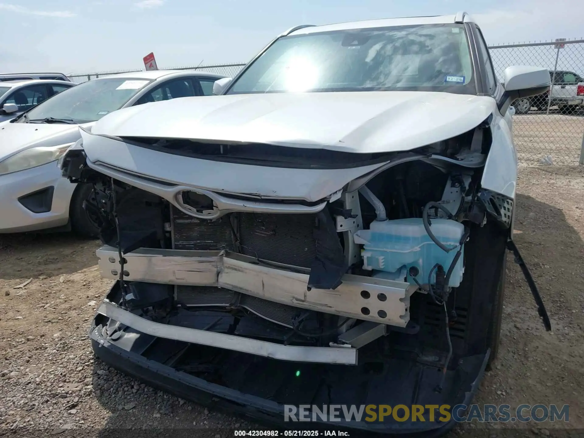 6 Фотография поврежденного автомобиля 5TDKDRAH6PS007743 TOYOTA HIGHLANDER 2023