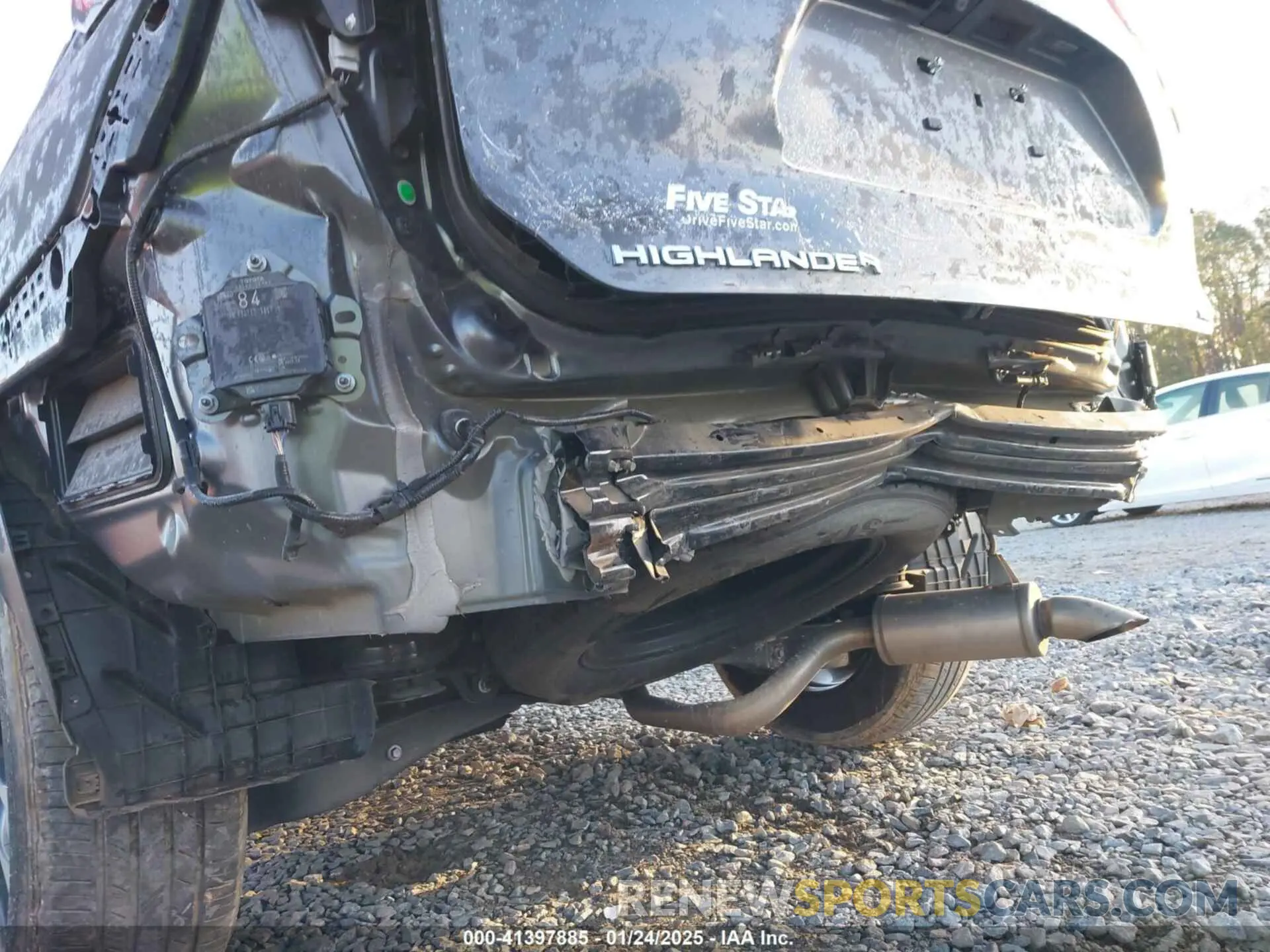 6 Фотография поврежденного автомобиля 5TDKDRAH6PS031105 TOYOTA HIGHLANDER 2023