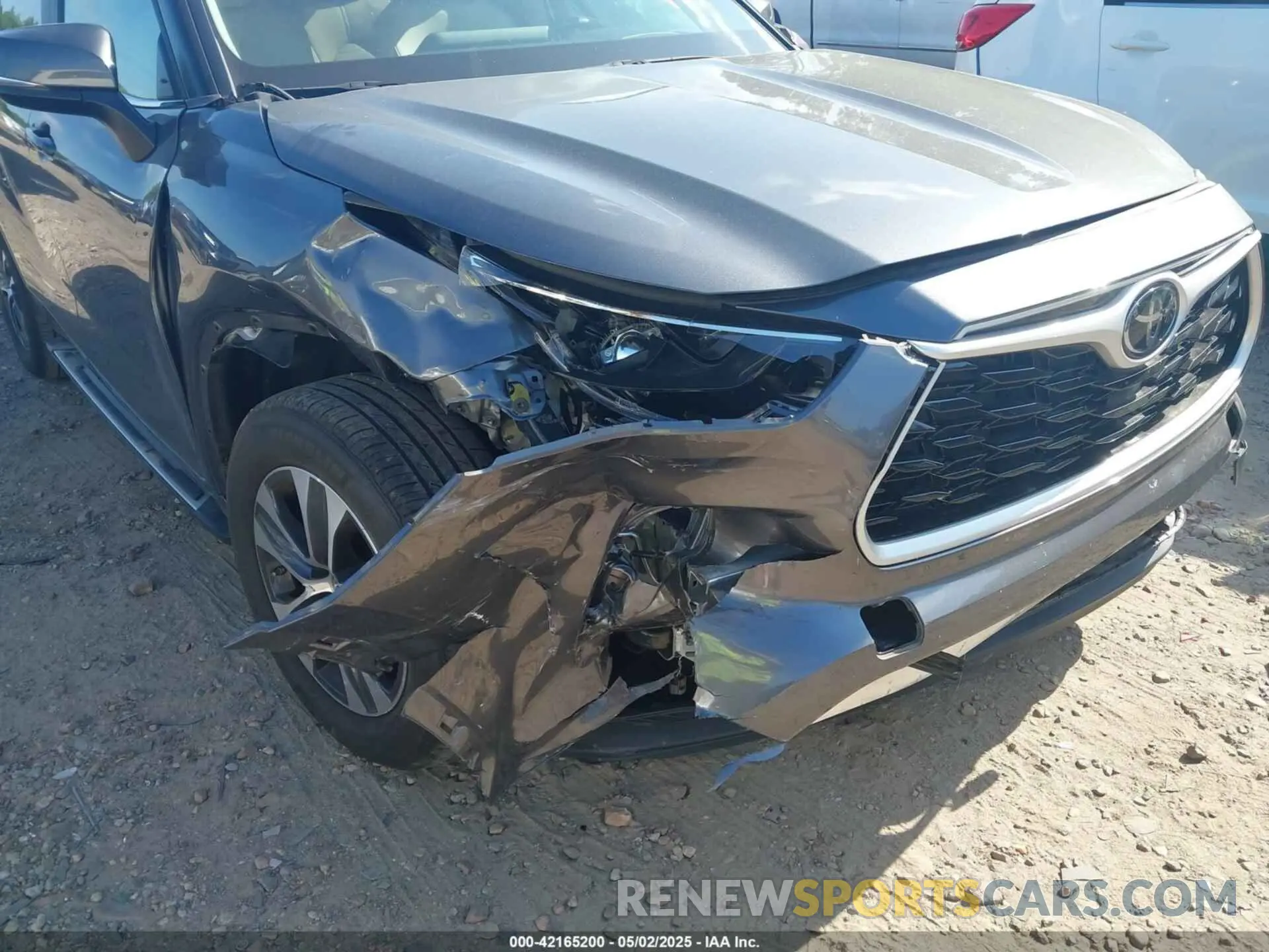 6 Фотография поврежденного автомобиля 5TDKDRAH6PS039527 TOYOTA HIGHLANDER 2023