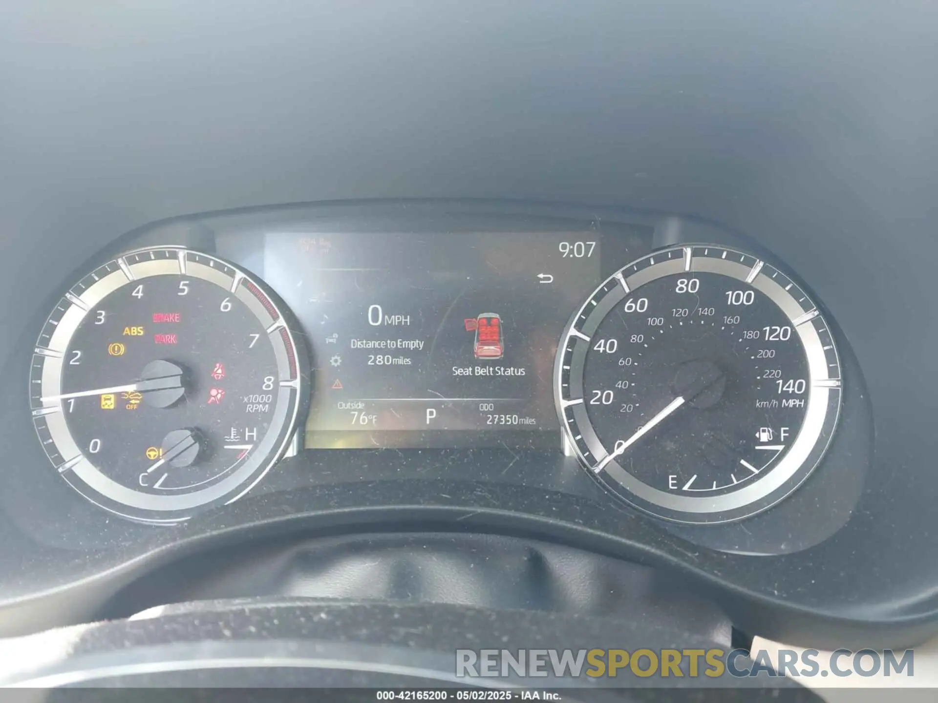 7 Фотография поврежденного автомобиля 5TDKDRAH6PS039527 TOYOTA HIGHLANDER 2023
