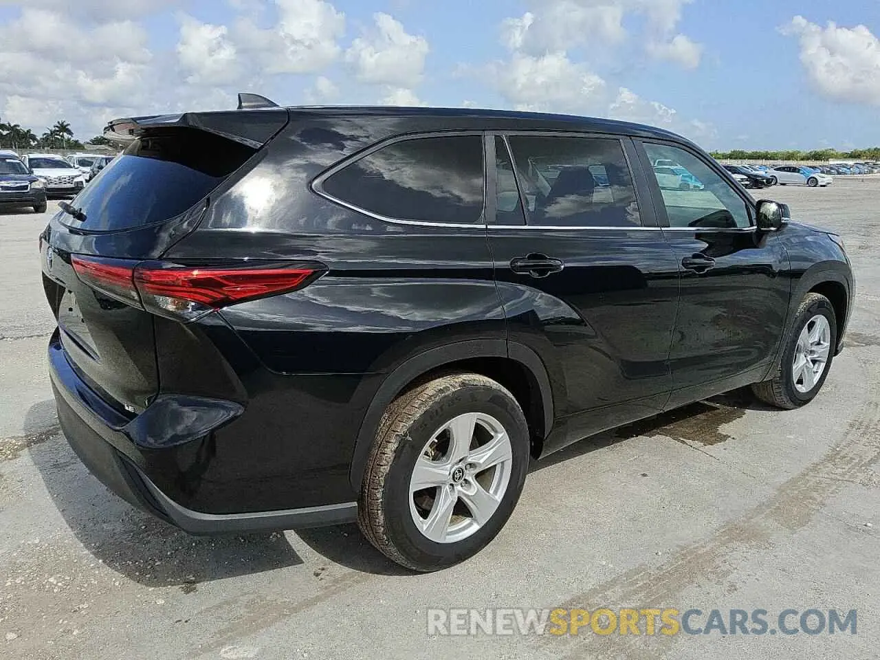 3 Фотография поврежденного автомобиля 5TDKDRAH6PS501987 TOYOTA HIGHLANDER 2023