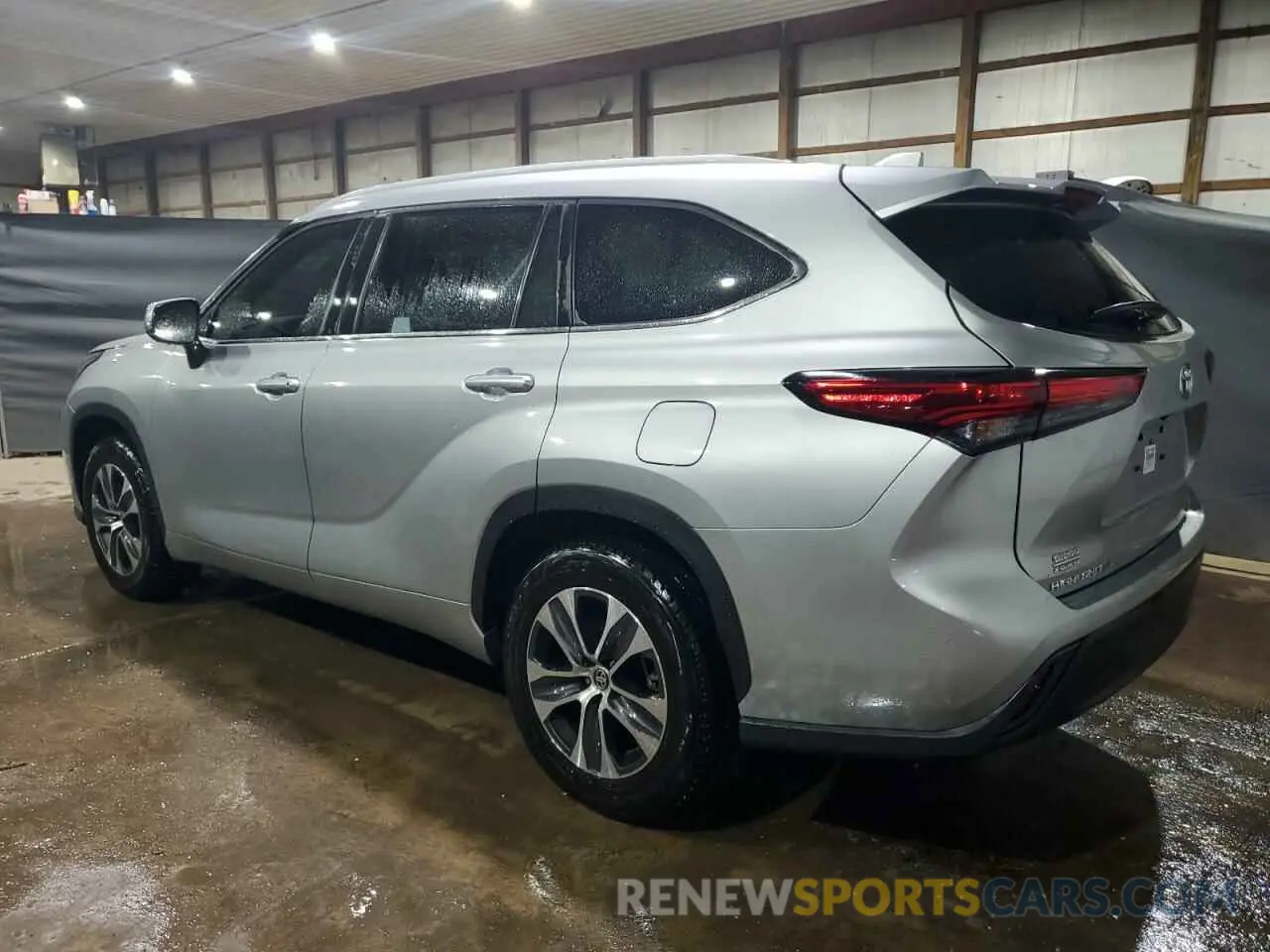 2 Photograph of a damaged car 5TDKDRAH7PS029959 TOYOTA HIGHLANDER 2023