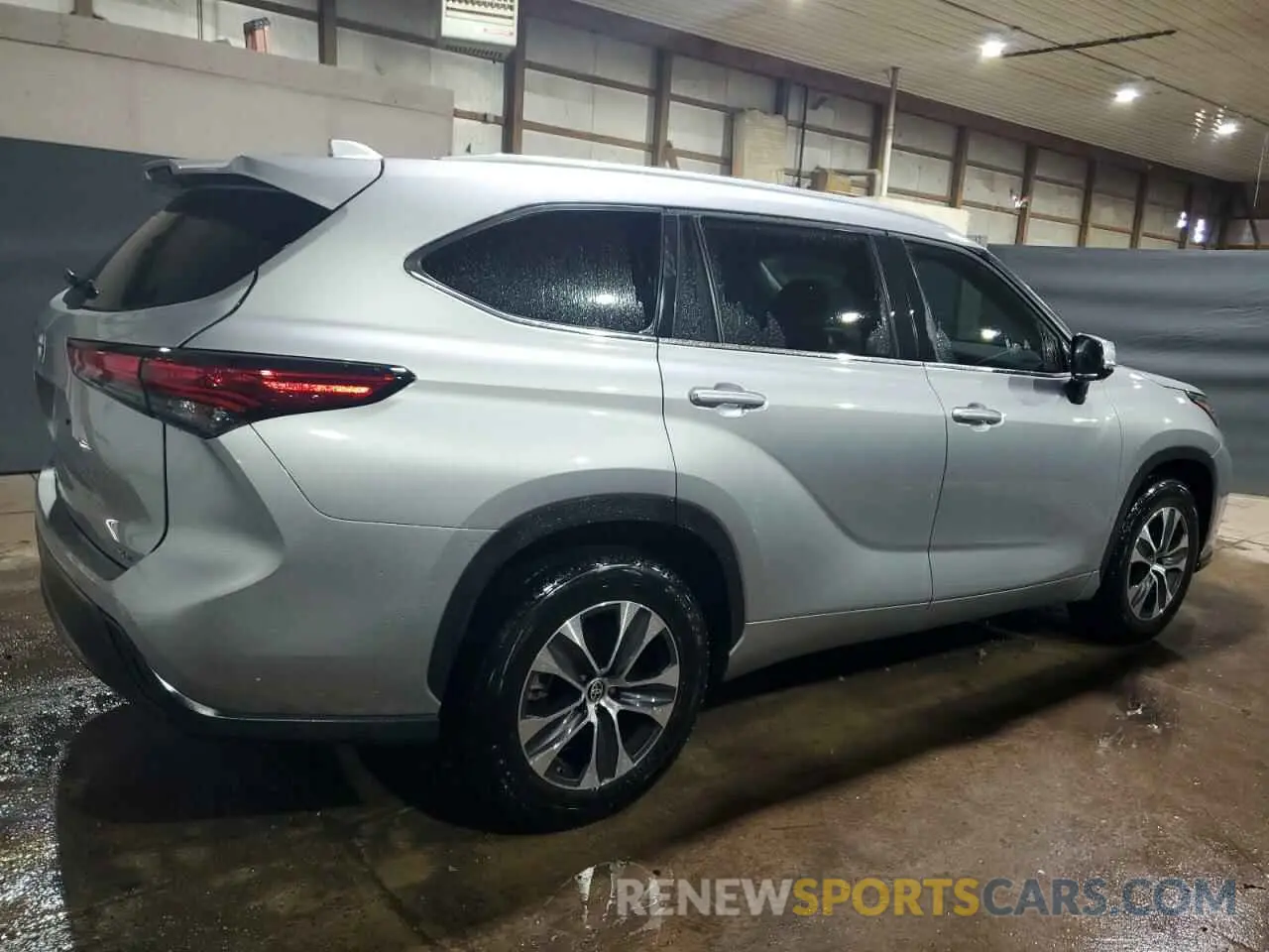 3 Photograph of a damaged car 5TDKDRAH7PS029959 TOYOTA HIGHLANDER 2023