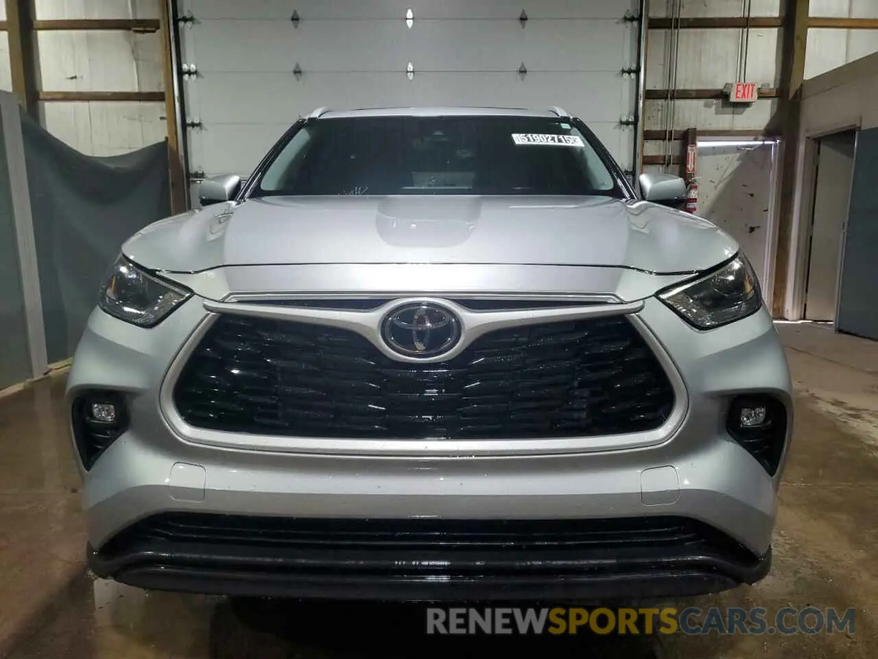 5 Photograph of a damaged car 5TDKDRAH7PS029959 TOYOTA HIGHLANDER 2023