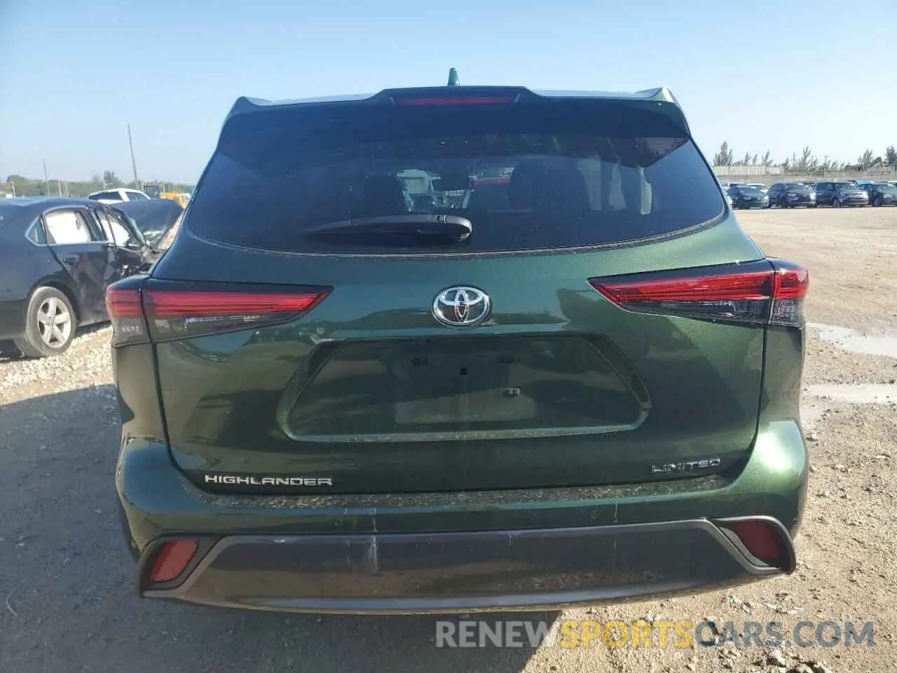 6 Photograph of a damaged car 5TDKDRAH7PS505658 TOYOTA HIGHLANDER 2023