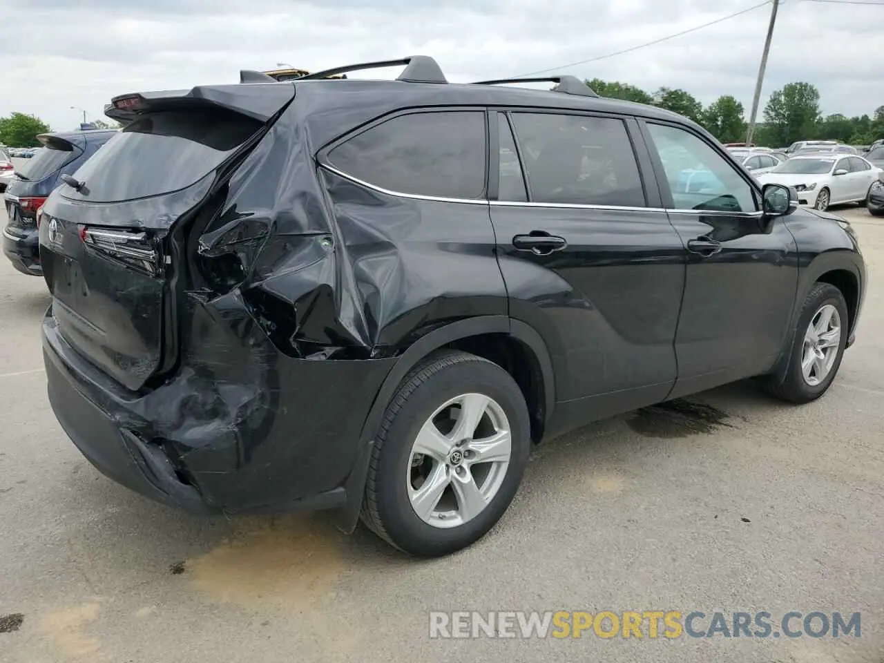 3 Photograph of a damaged car 5TDKDRAH7PS510309 TOYOTA HIGHLANDER 2023