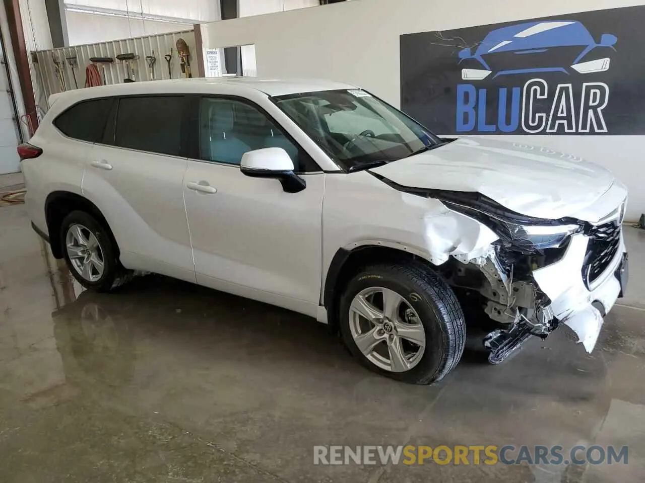 4 Photograph of a damaged car 5TDKDRAH7PS520774 TOYOTA HIGHLANDER 2023