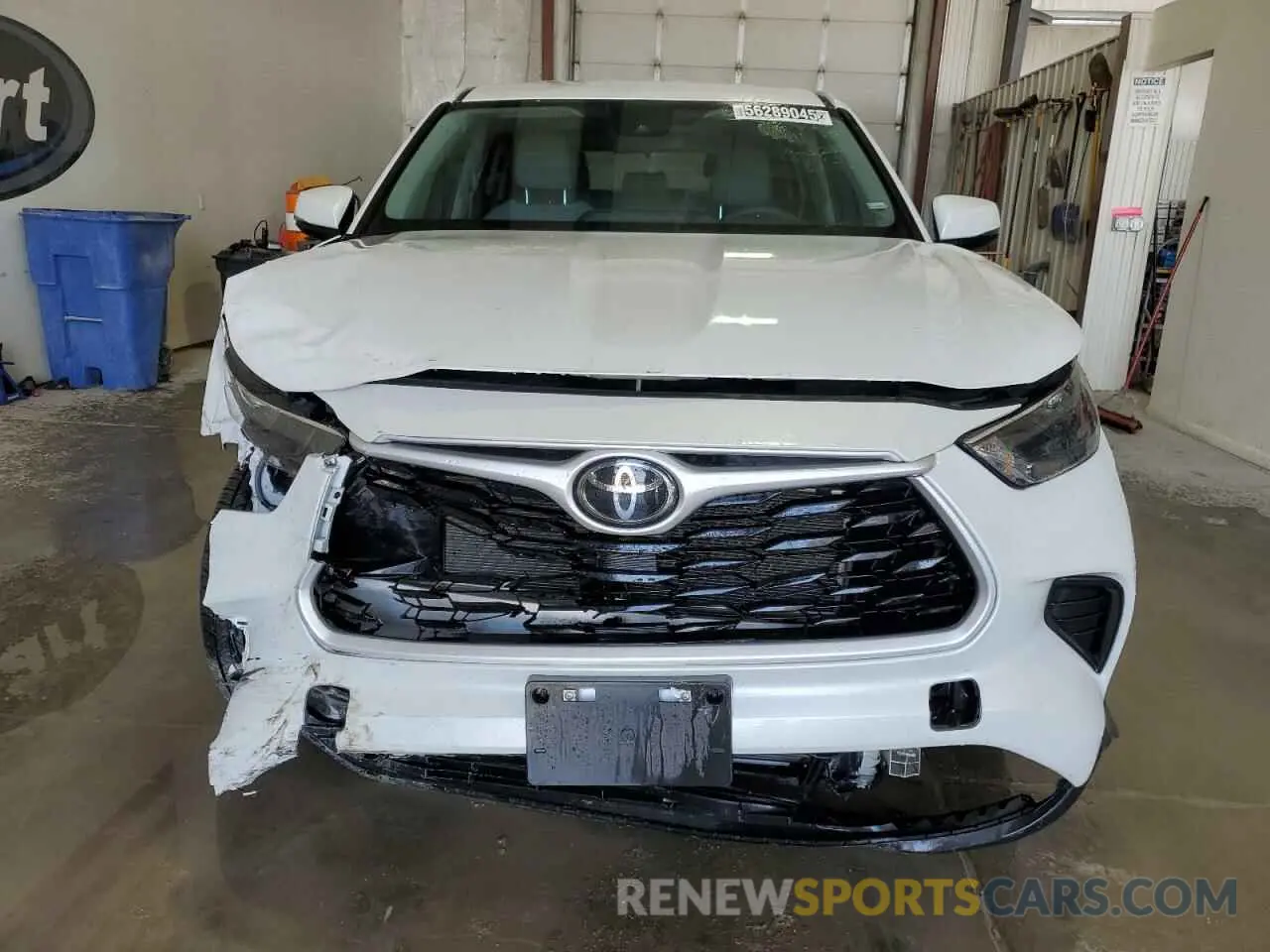 5 Photograph of a damaged car 5TDKDRAH7PS520774 TOYOTA HIGHLANDER 2023
