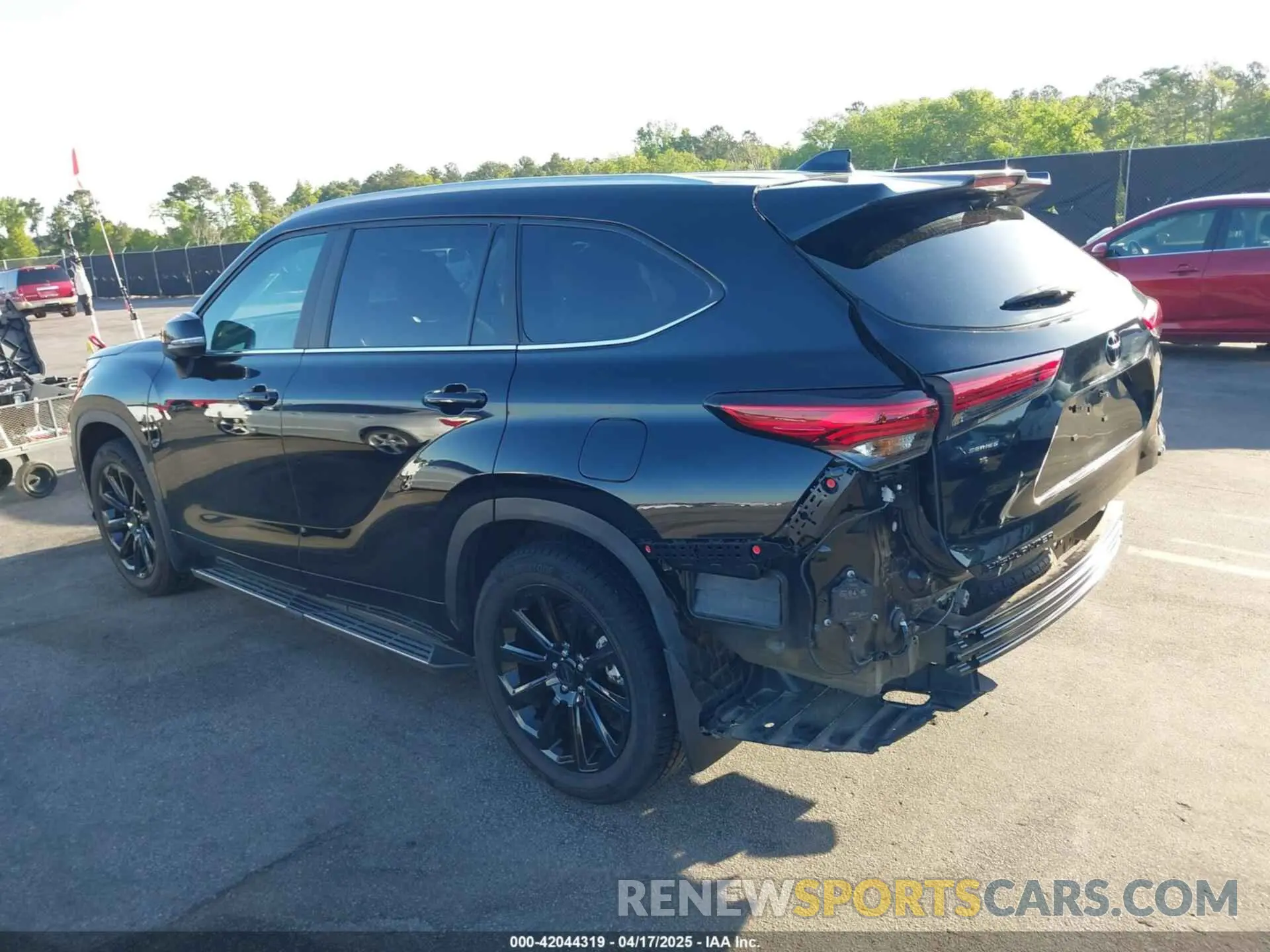 3 Фотография поврежденного автомобиля 5TDKDRAH7PS525179 TOYOTA HIGHLANDER 2023