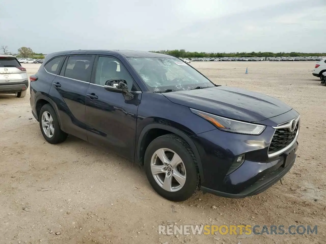 4 Photograph of a damaged car 5TDKDRAH8PS015259 TOYOTA HIGHLANDER 2023