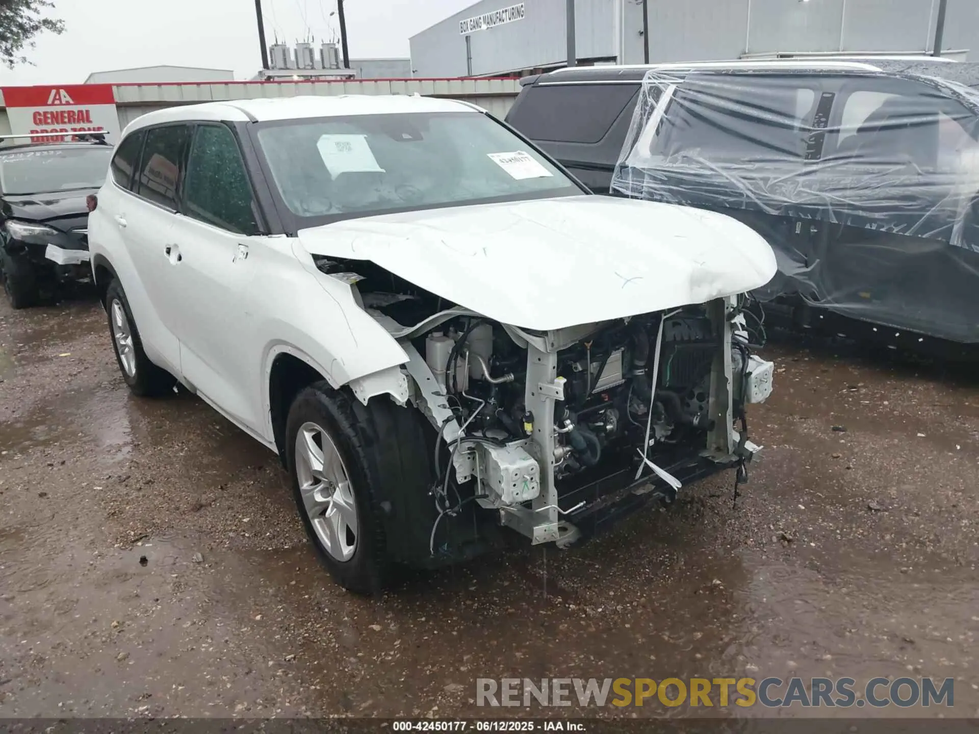 21 Photograph of a damaged car 5TDKDRAH8PS022728 TOYOTA HIGHLANDER 2023