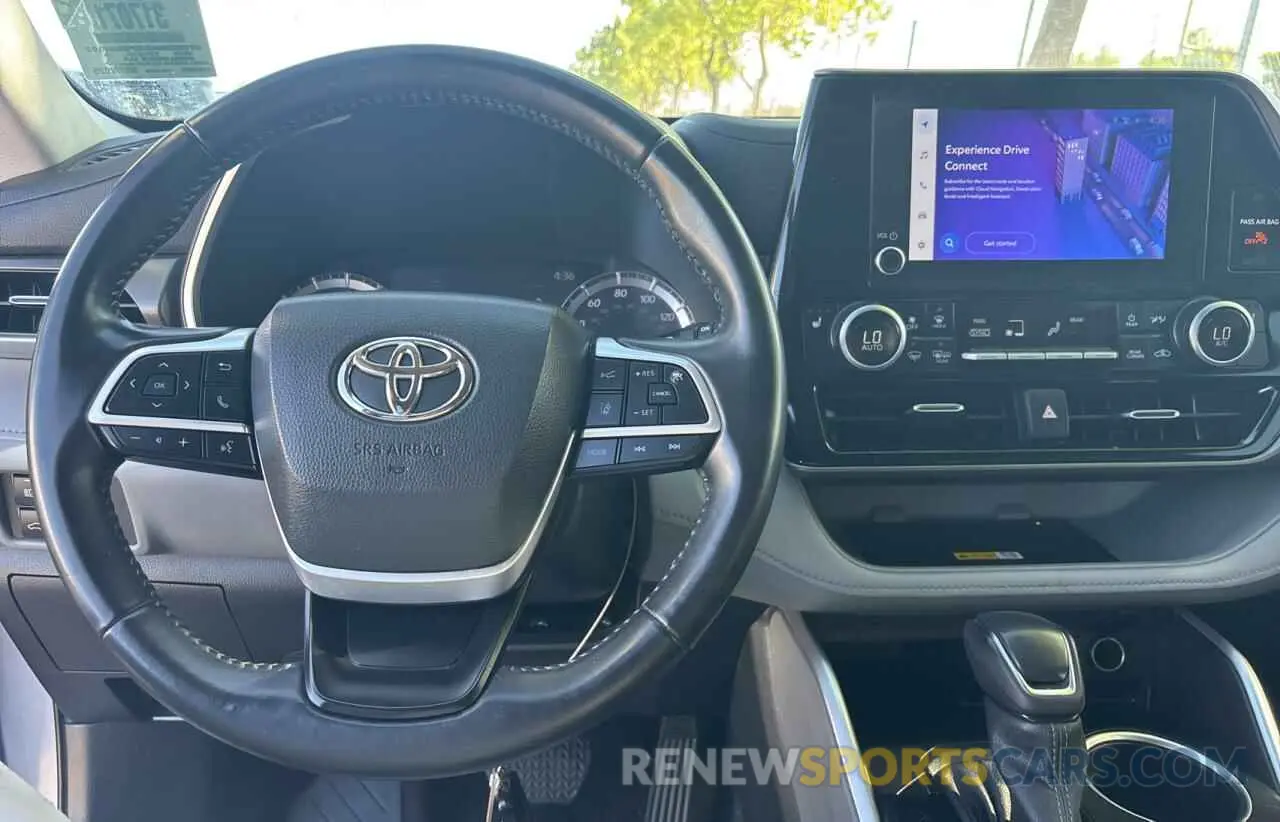 9 Фотография поврежденного автомобиля 5TDKDRAH8PS024592 TOYOTA HIGHLANDER 2023