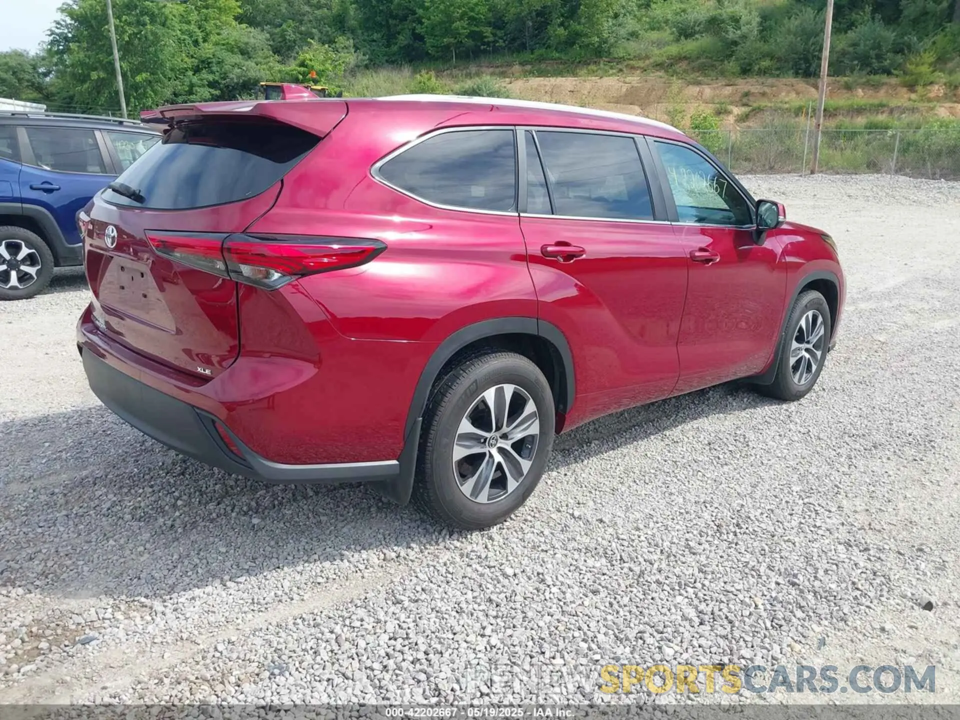 4 Фотография поврежденного автомобиля 5TDKDRAH8PS026410 TOYOTA HIGHLANDER 2023