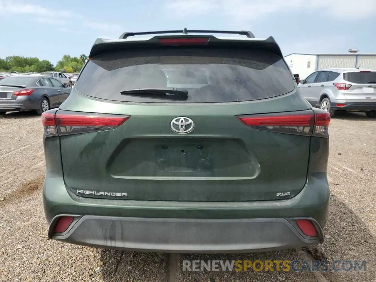 6 Photograph of a damaged car 5TDKDRAH8PS501568 TOYOTA HIGHLANDER 2023