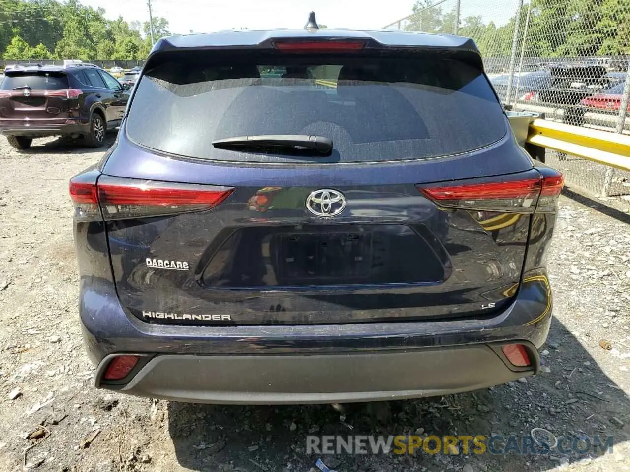 6 Photograph of a damaged car 5TDKDRAH8PS503756 TOYOTA HIGHLANDER 2023