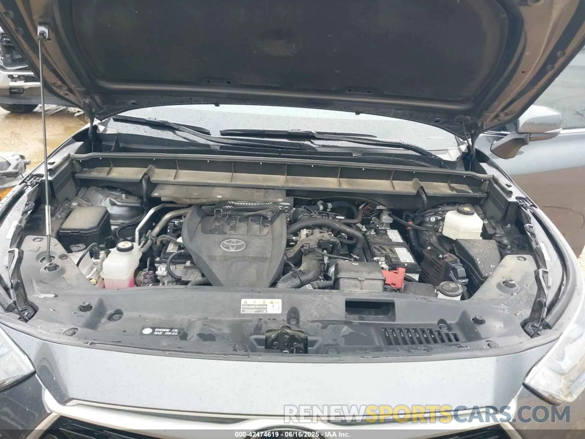 10 Фотография поврежденного автомобиля 5TDKDRAH8PS513610 TOYOTA HIGHLANDER 2023