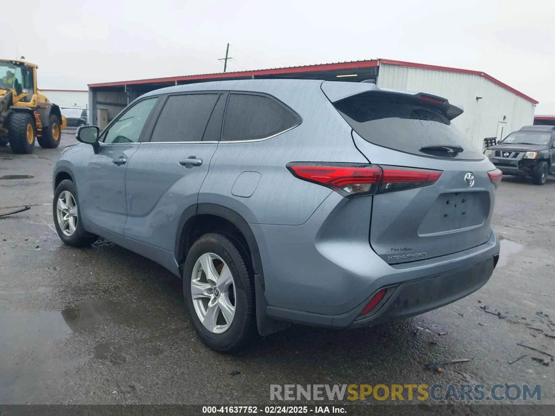 3 Фотография поврежденного автомобиля 5TDKDRAH8PS524459 TOYOTA HIGHLANDER 2023