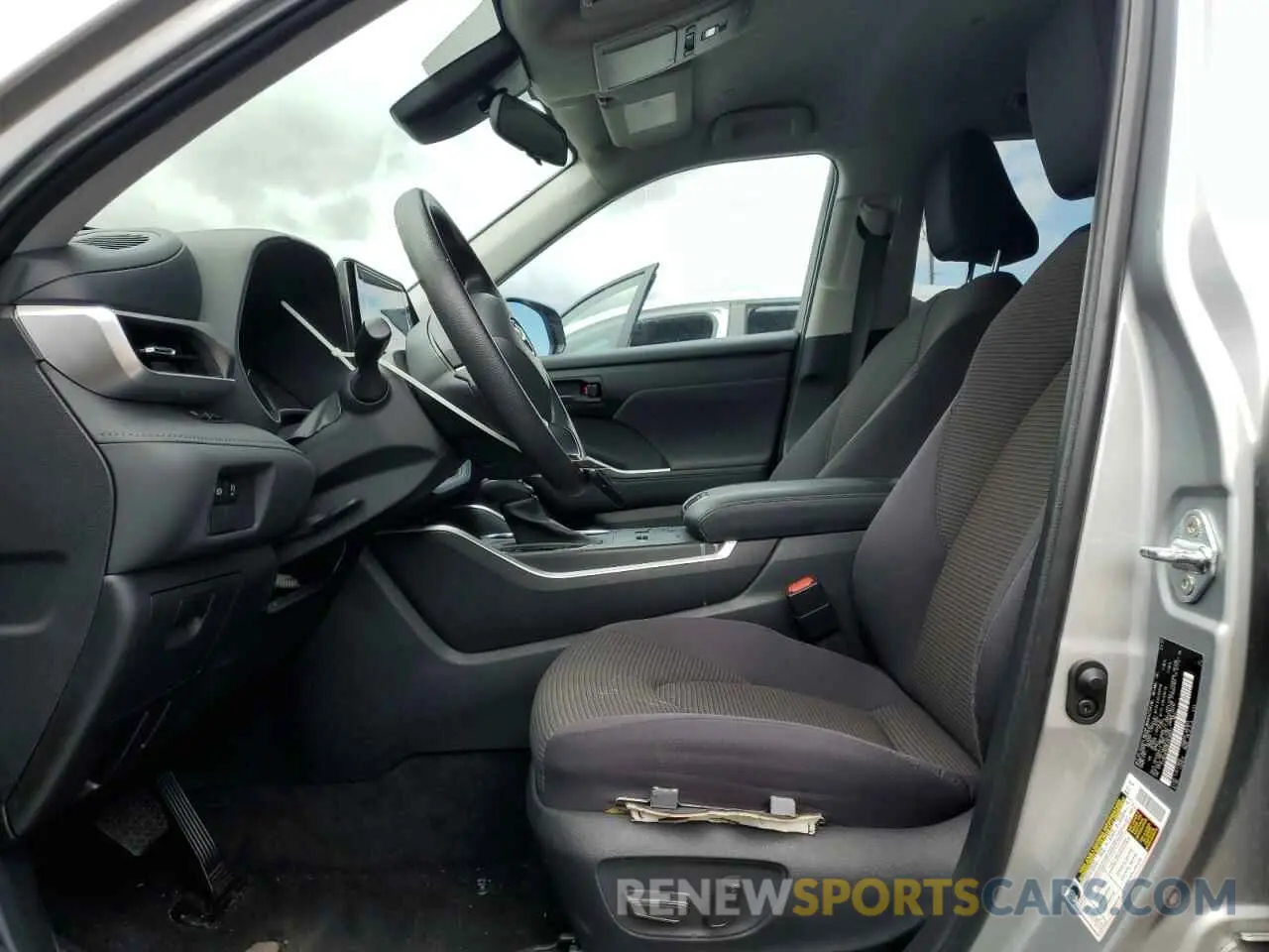7 Фотография поврежденного автомобиля 5TDKDRAH9PS018591 TOYOTA HIGHLANDER 2023