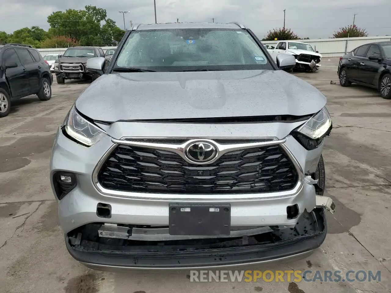 5 Фотография поврежденного автомобиля 5TDKDRAH9PS034953 TOYOTA HIGHLANDER 2023