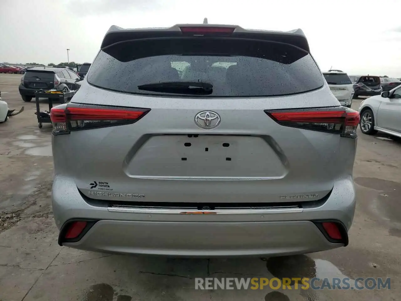 6 Фотография поврежденного автомобиля 5TDKDRAH9PS034953 TOYOTA HIGHLANDER 2023