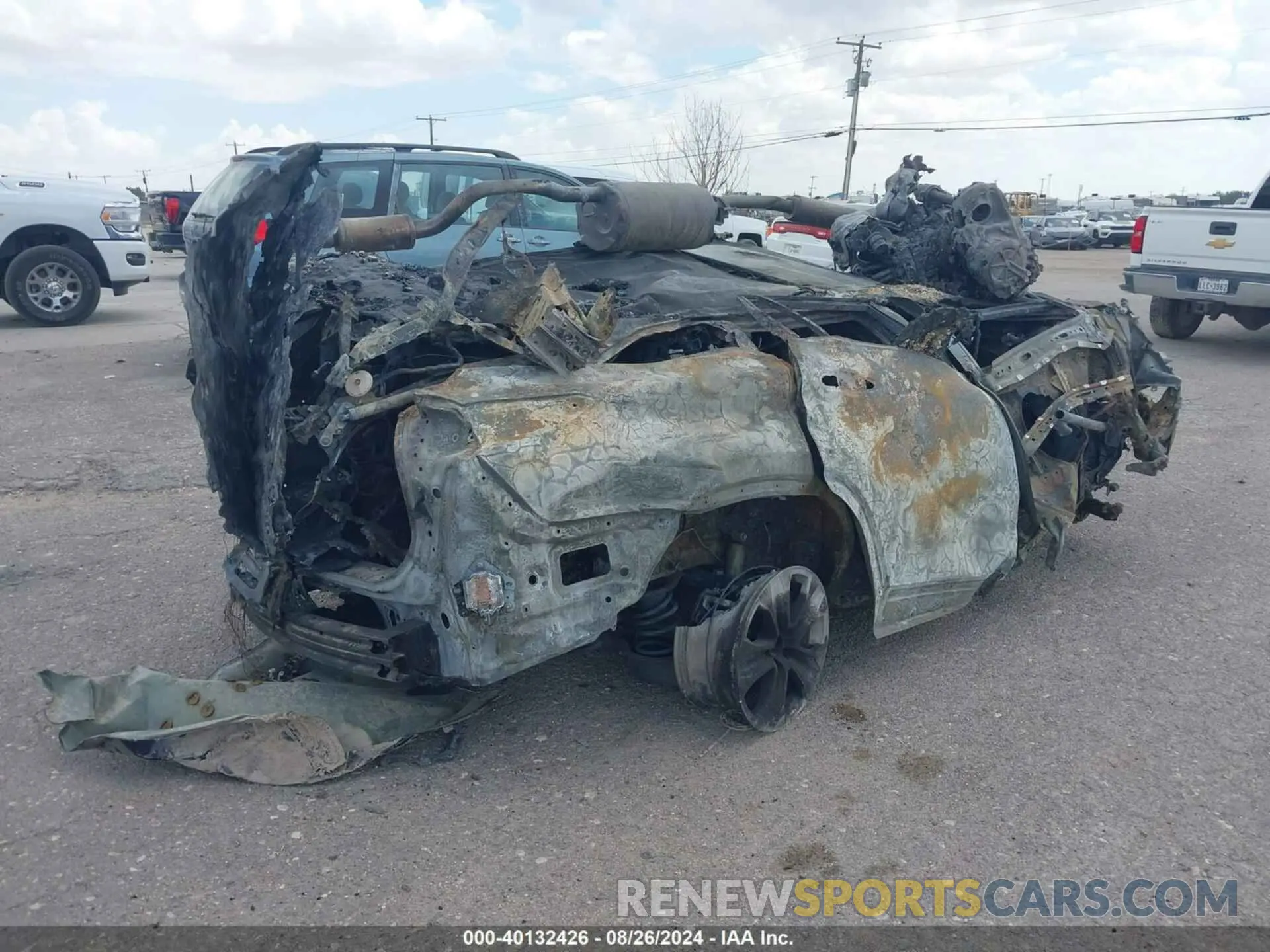 4 Фотография поврежденного автомобиля 5TDKDRAH9PS035326 TOYOTA HIGHLANDER 2023
