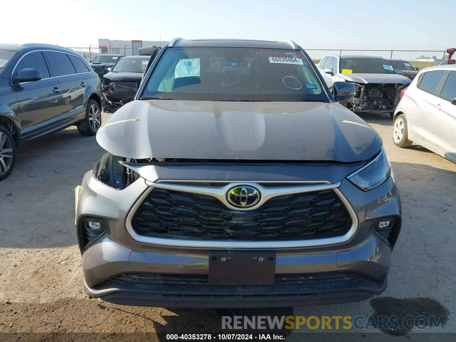 12 Фотография поврежденного автомобиля 5TDKDRAH9PS040378 TOYOTA HIGHLANDER 2023